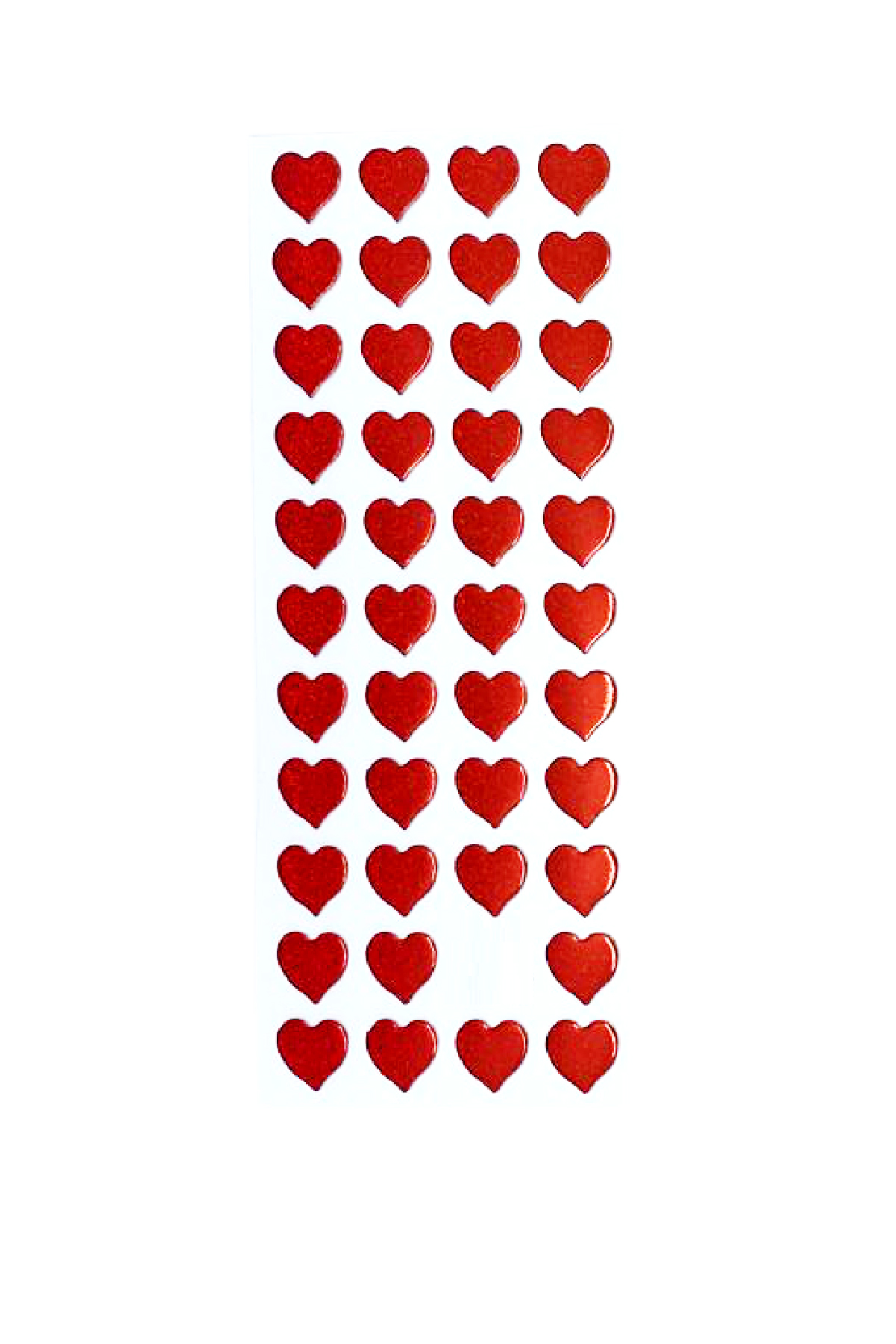 Sticker Kabartmalı Stiker Defter, Planlayıcı Etiket Kalp (cb469) 