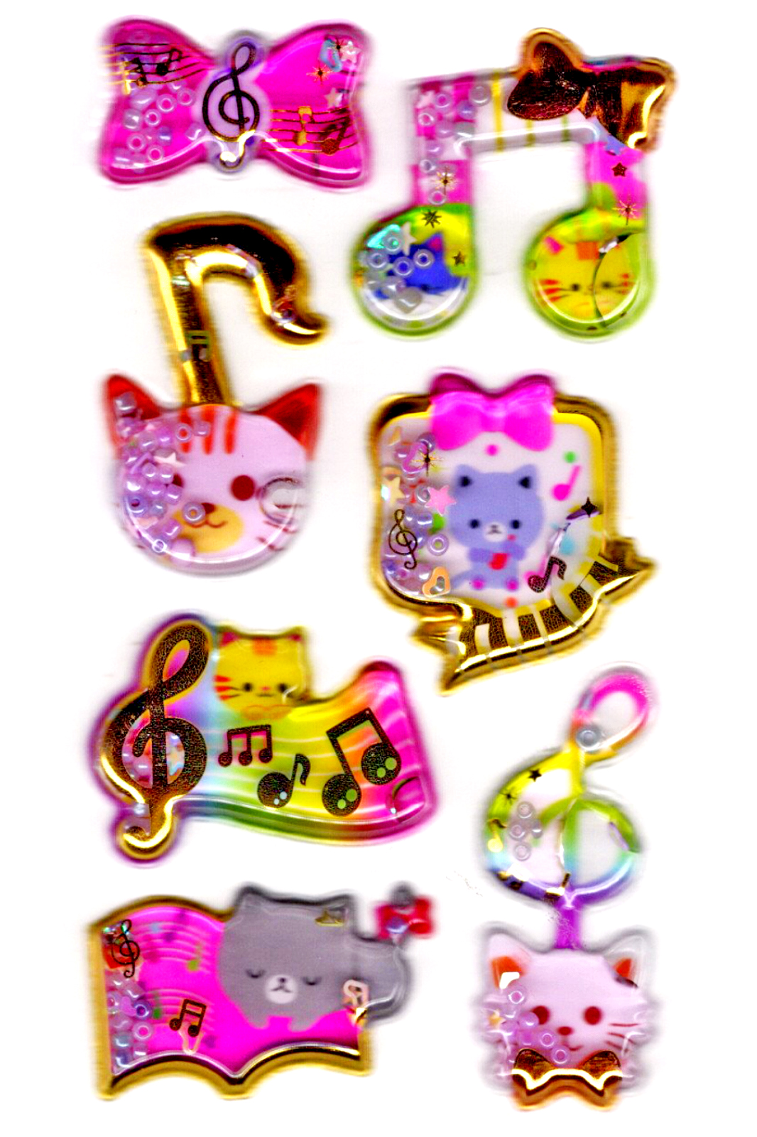 Sticker Kabartmalı Stiker Defter, Planlayıcı Etiket (sulu-906)-14