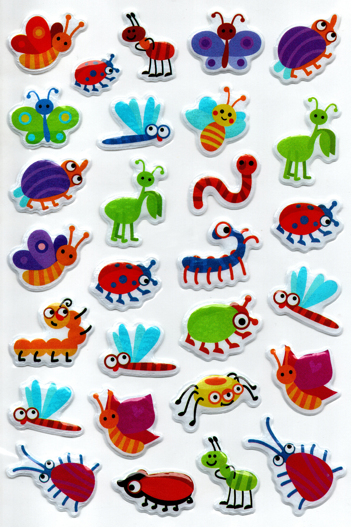 Limmy Sticker Kabartmali A4 Boyutunda Stiker Defter, Planlayici Etiket,
