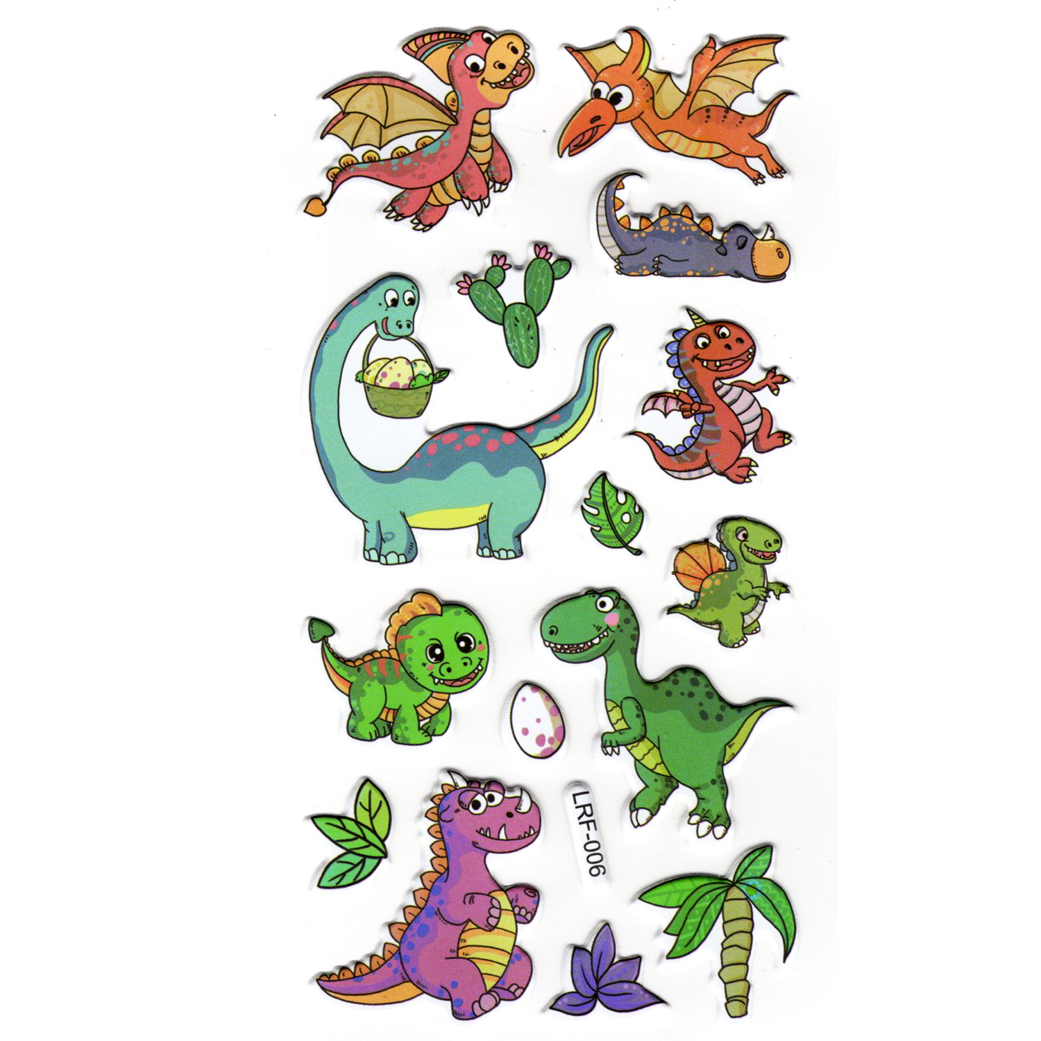 Sticker Kabartmalı Stiker Defter, Planlayıcı Etiket (lrf-006) - 1