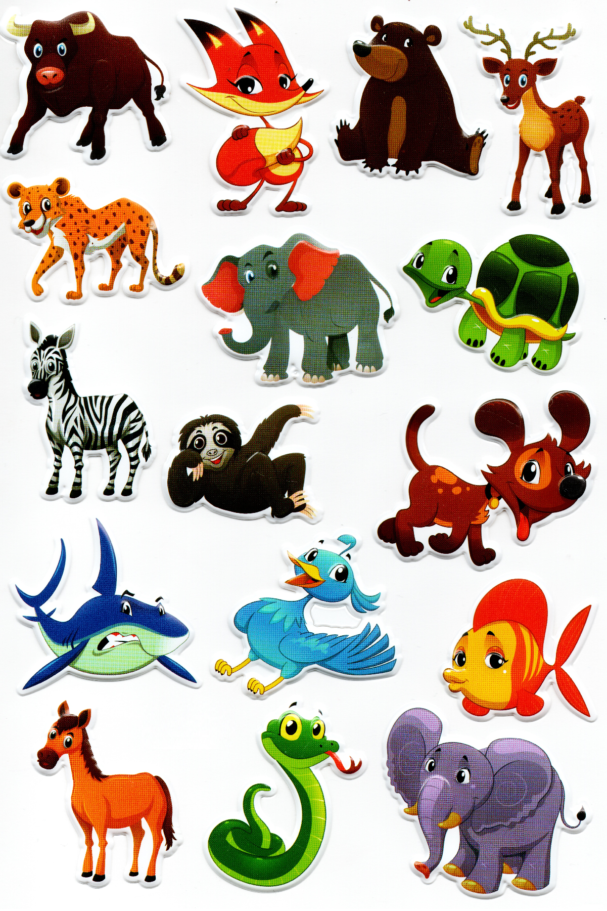 Limmy Sticker Kabartmali A4 Boyutunda Stiker Defter, Planlayici Etiket,