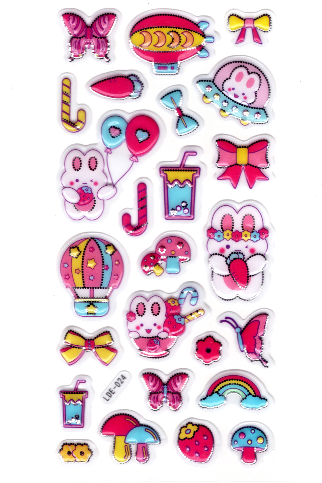 Sticker Kabartmalı Stiker Defter Planlayıcı Etiket (Lde024)-19x9c