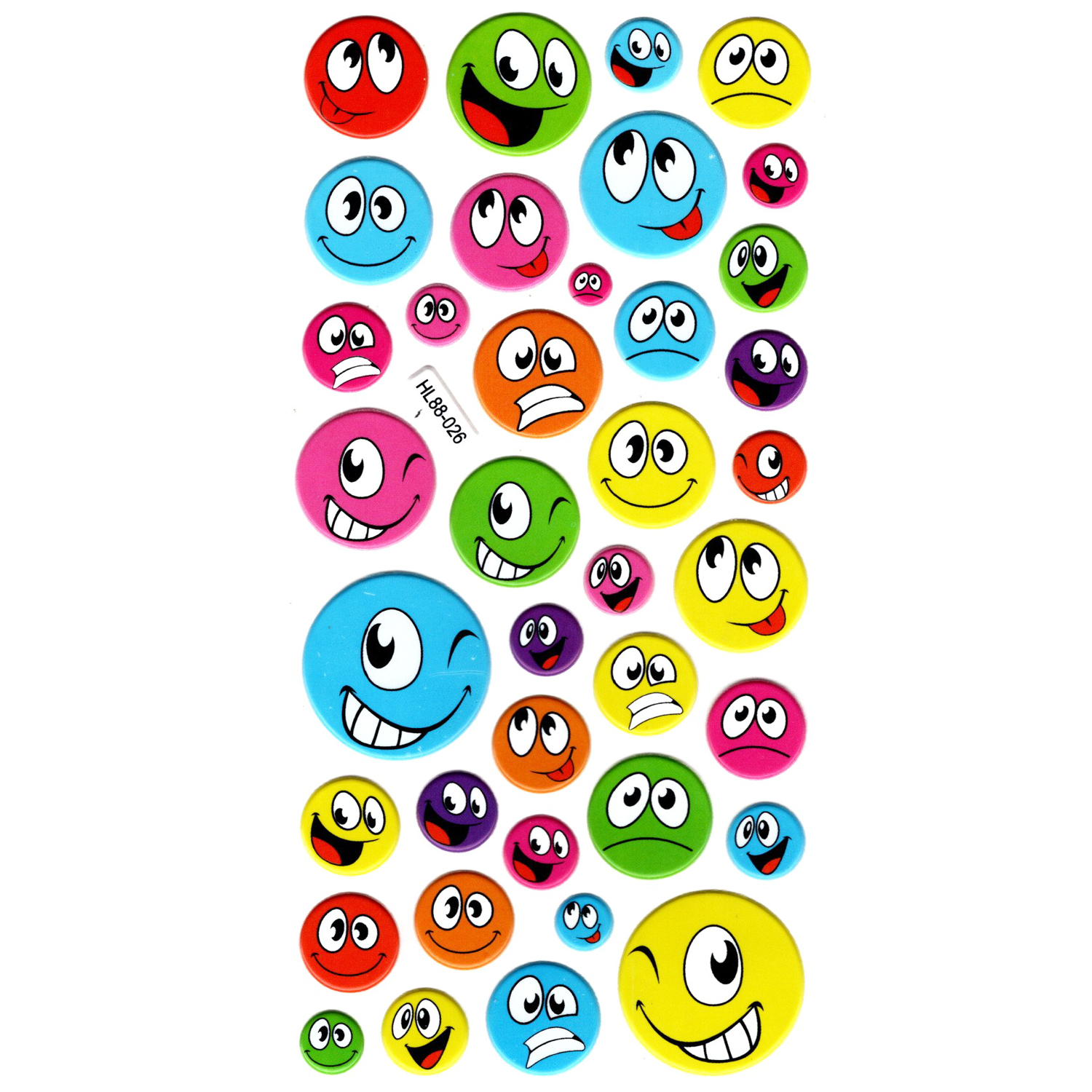 Sticker Kabartmalı Stiker Defter, Planlayıcı Etiket (HL88-026) - 