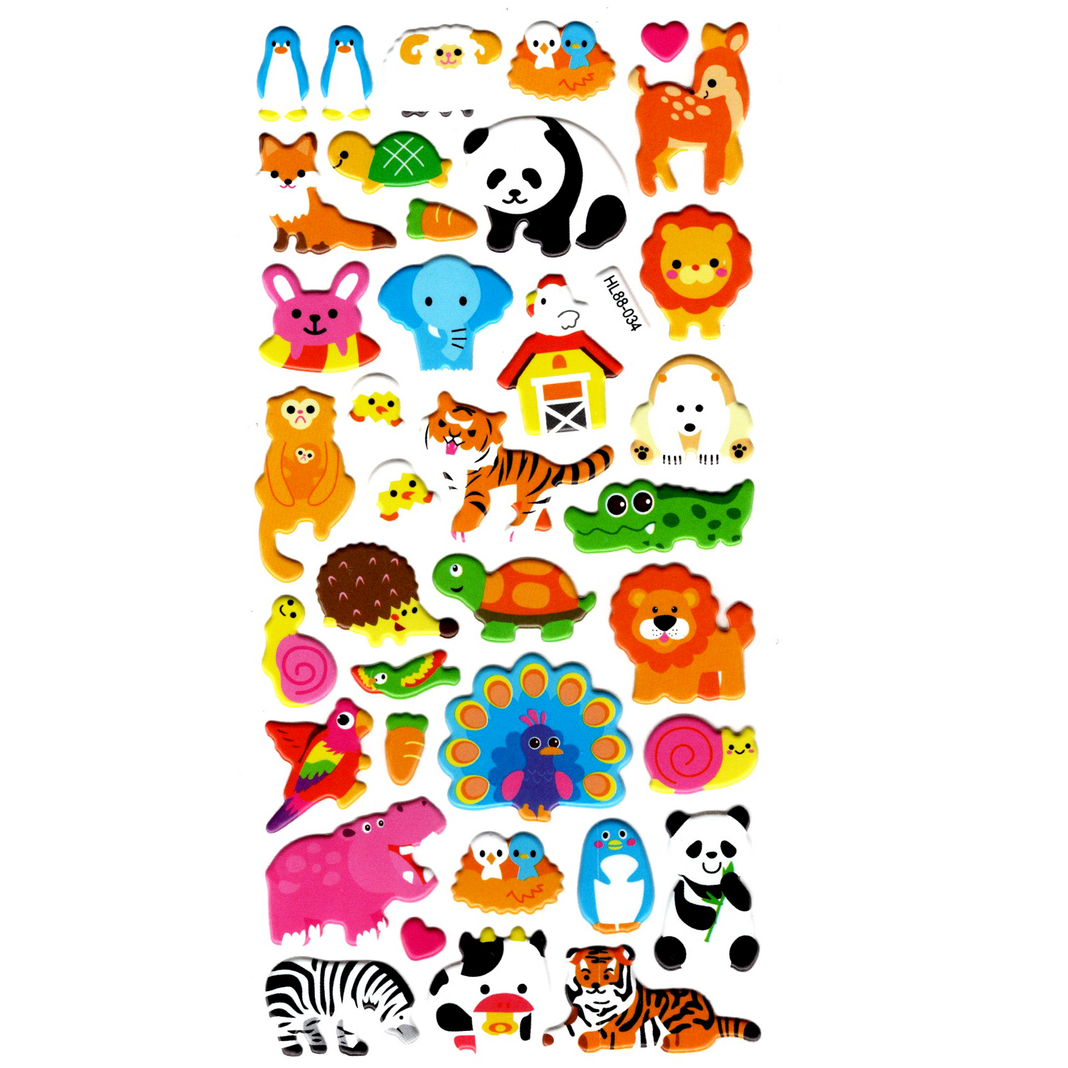 Sticker Kabartmalı Stiker Defter, Planlayıcı Etiket (HL88-034) - 