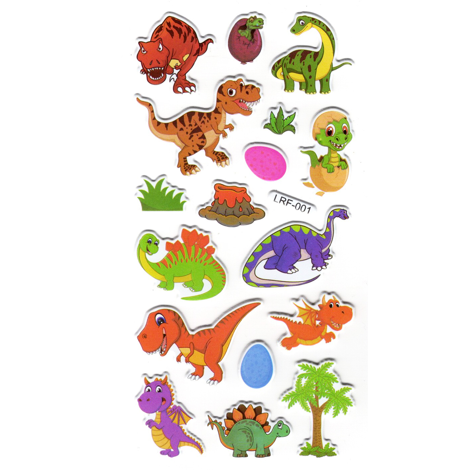 Sticker Kabartmalı Stiker Defter, Planlayıcı Etiket (lrf-001) - 1