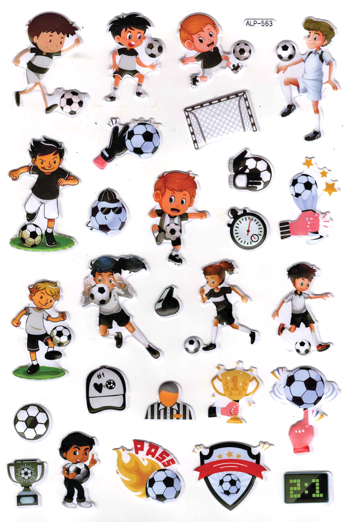 Sticker Kabartmalı A4 Boyutunda Stiker Defter, Planlayıcı Etiket- Sticker Kabartmalı A4 Boyutunda Stiker Defter, Planlayıcı Etiket-
