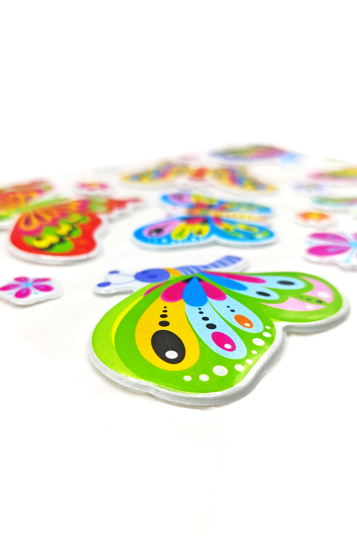 Sticker Kabartmalı A4 boyutunda Stiker Defter, planlayıcı etiket 