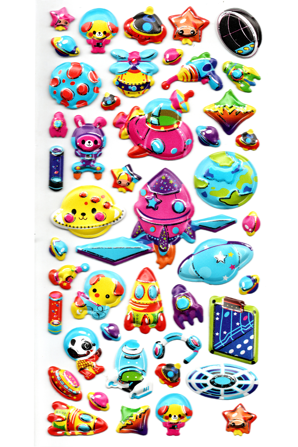 Limmy Sticker Kabartmali Stiker Defter, Planlayici Etiket (Limlra-033) 