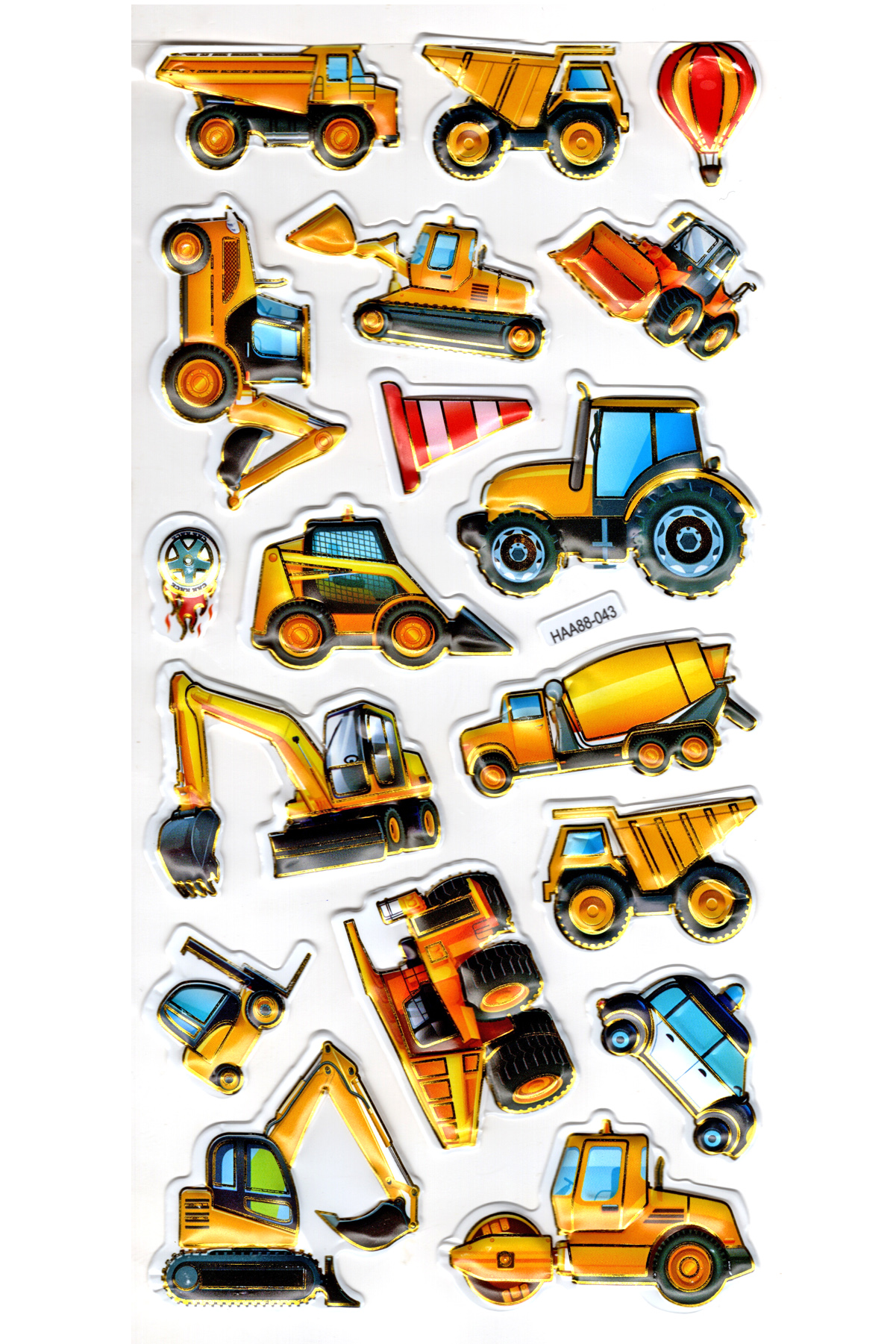 Limmy Sticker Kabartmali Yaldizli Stiker Çikartma Etiket (Haa043)-23X12