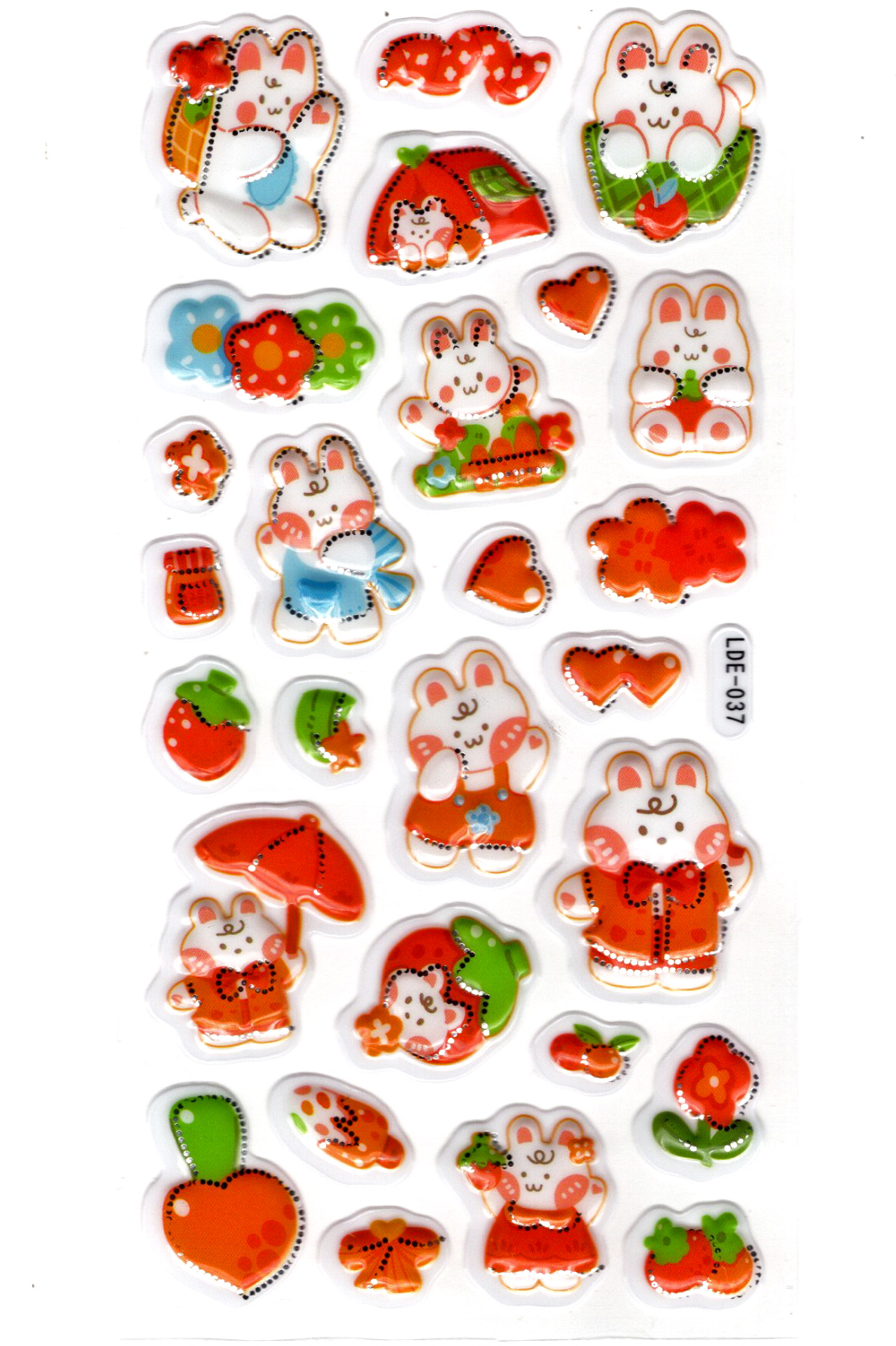 Sticker Kabartmalı Stiker Defter Planlayıcı Etiket (Lde037)-19x9c