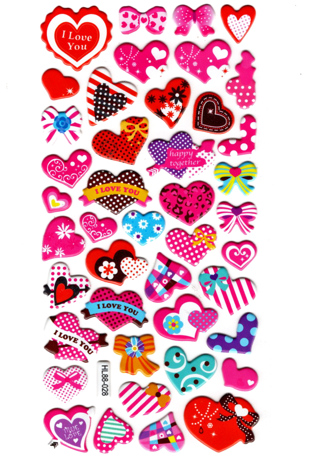 Sticker Kabartmalı Stiker Defter, Planlayıcı Etiket (HL88-028)-17