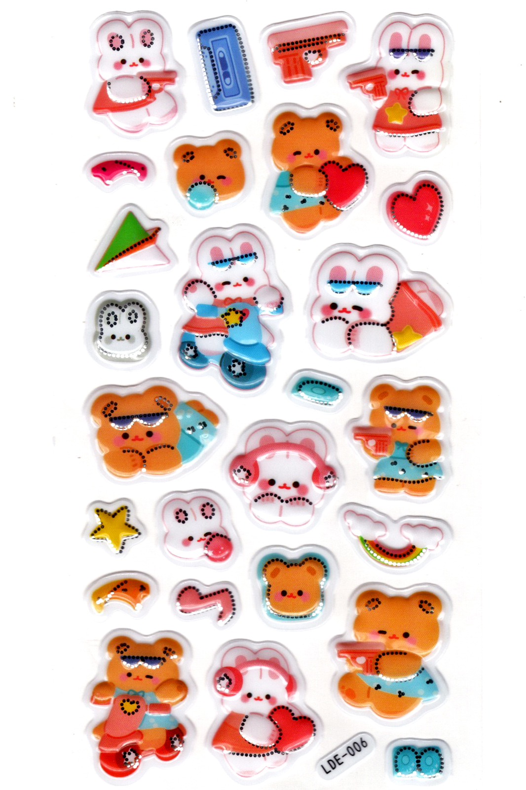 Sticker Kabartmalı Stiker Defter Planlayıcı Etiket (Lde006)-19x9c Sticker Kabartmalı Stiker Defter Planlayıcı Etiket (Lde006)-19x9c