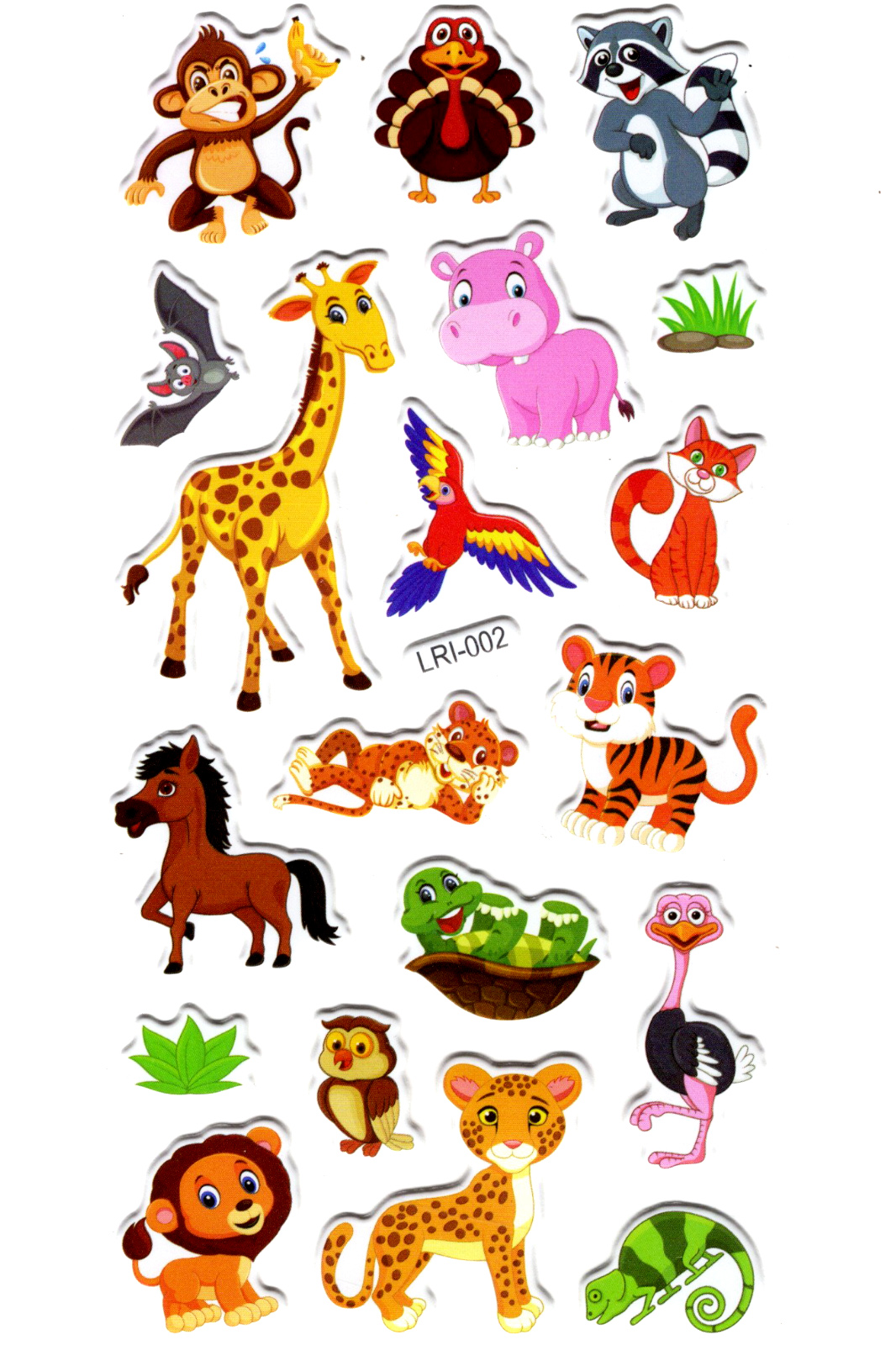 Sticker Kabartmalı Stiker Defter Planlayıcı Etiket (LRI002)-17x9 
