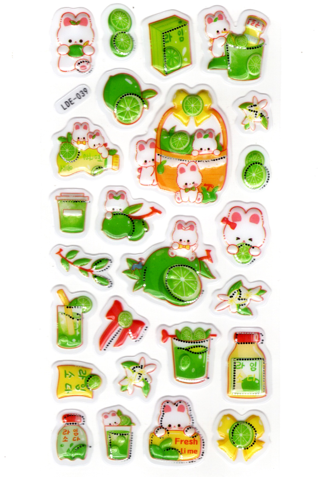 Sticker Kabartmalı Stiker Defter Planlayıcı Etiket (Lde039)-19x9c