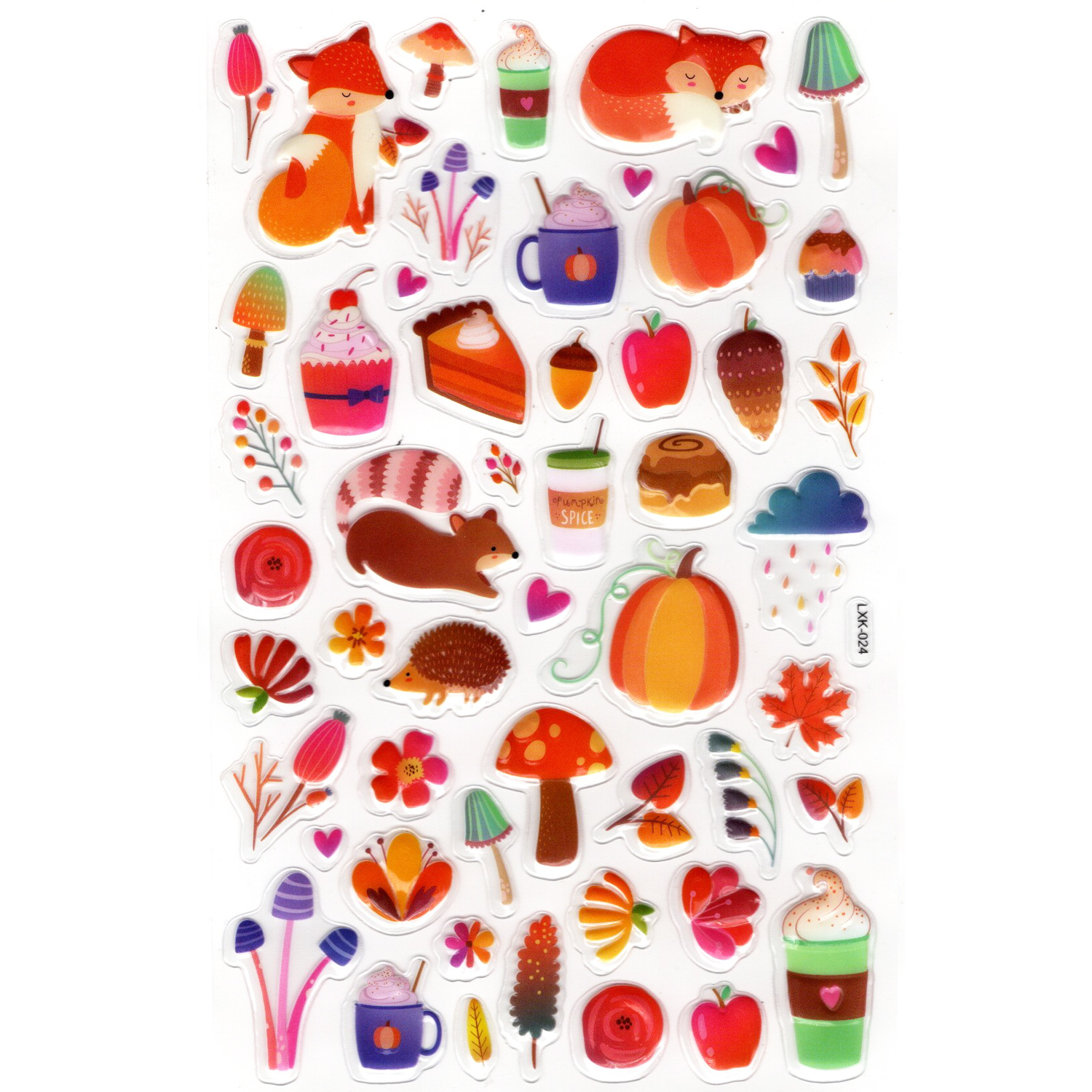 Sticker Kabartmalı Stiker Defter, Planlayıcı Etiket (lxk-024) - 2