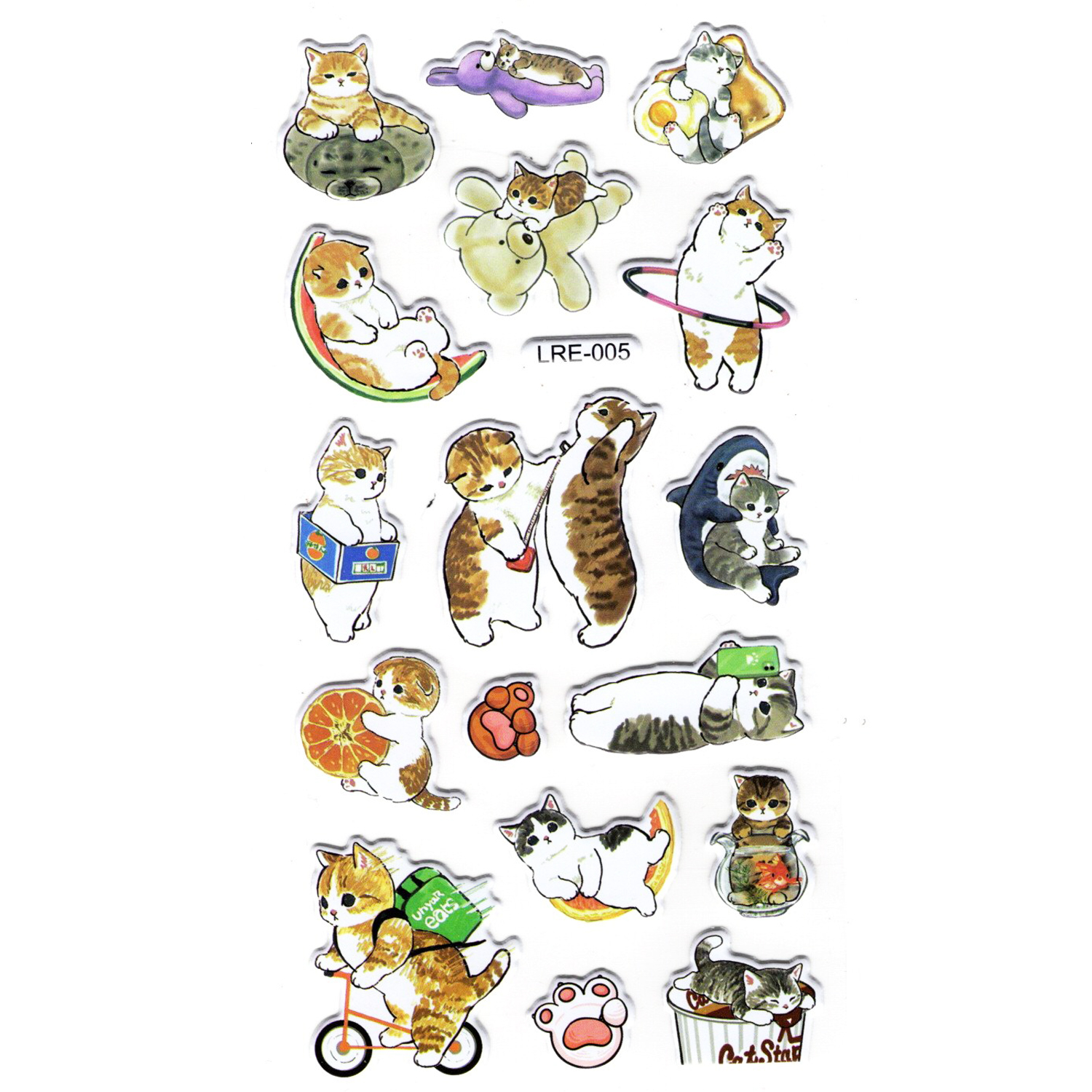 Sticker Kabartmalı Stiker Defter, Planlayıcı Etiket (lre-005) - 1