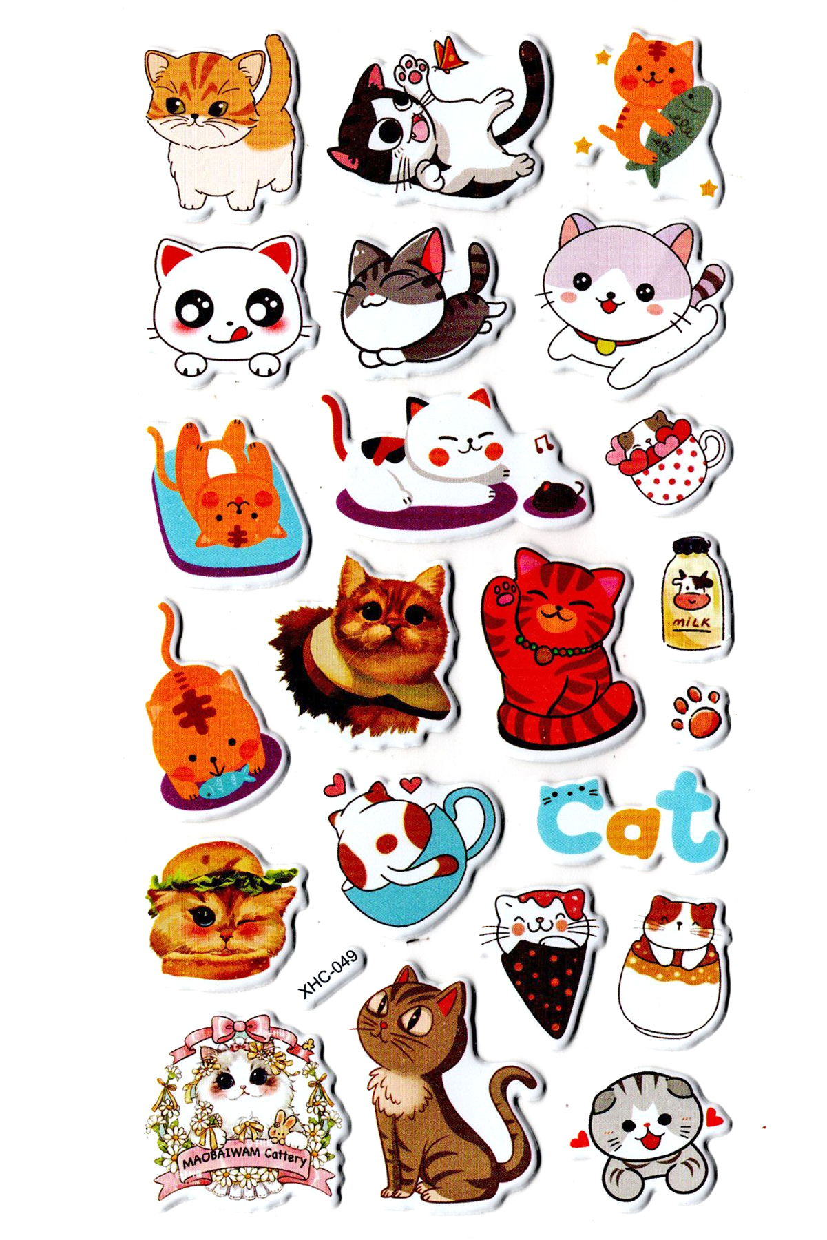 Limmy Sticker Kabartmali Stiker Çikartma Etiket (Xhc049)-18X9 Cm- Sevim