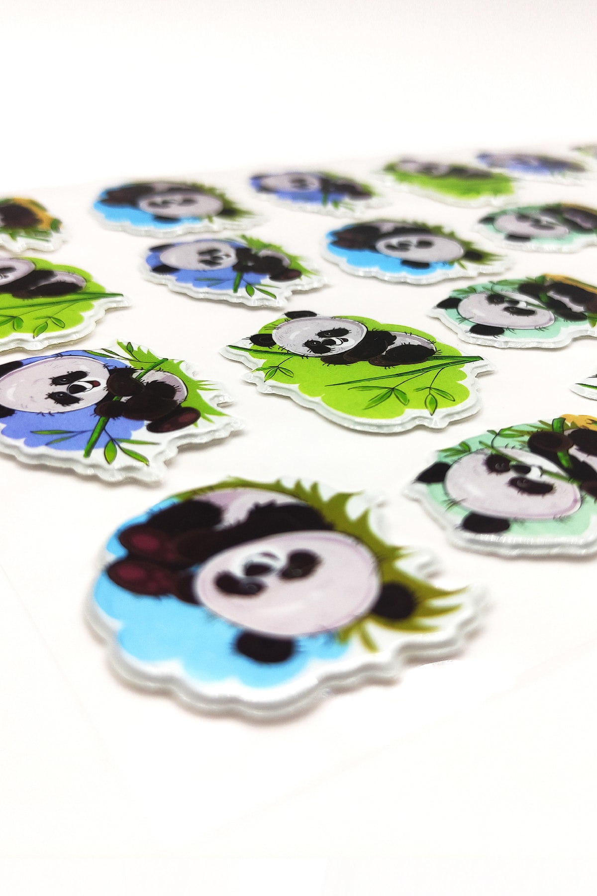 Sticker Kabartmalı A4 Boyutunda Stiker Defter, Planlayıcı Etiket 