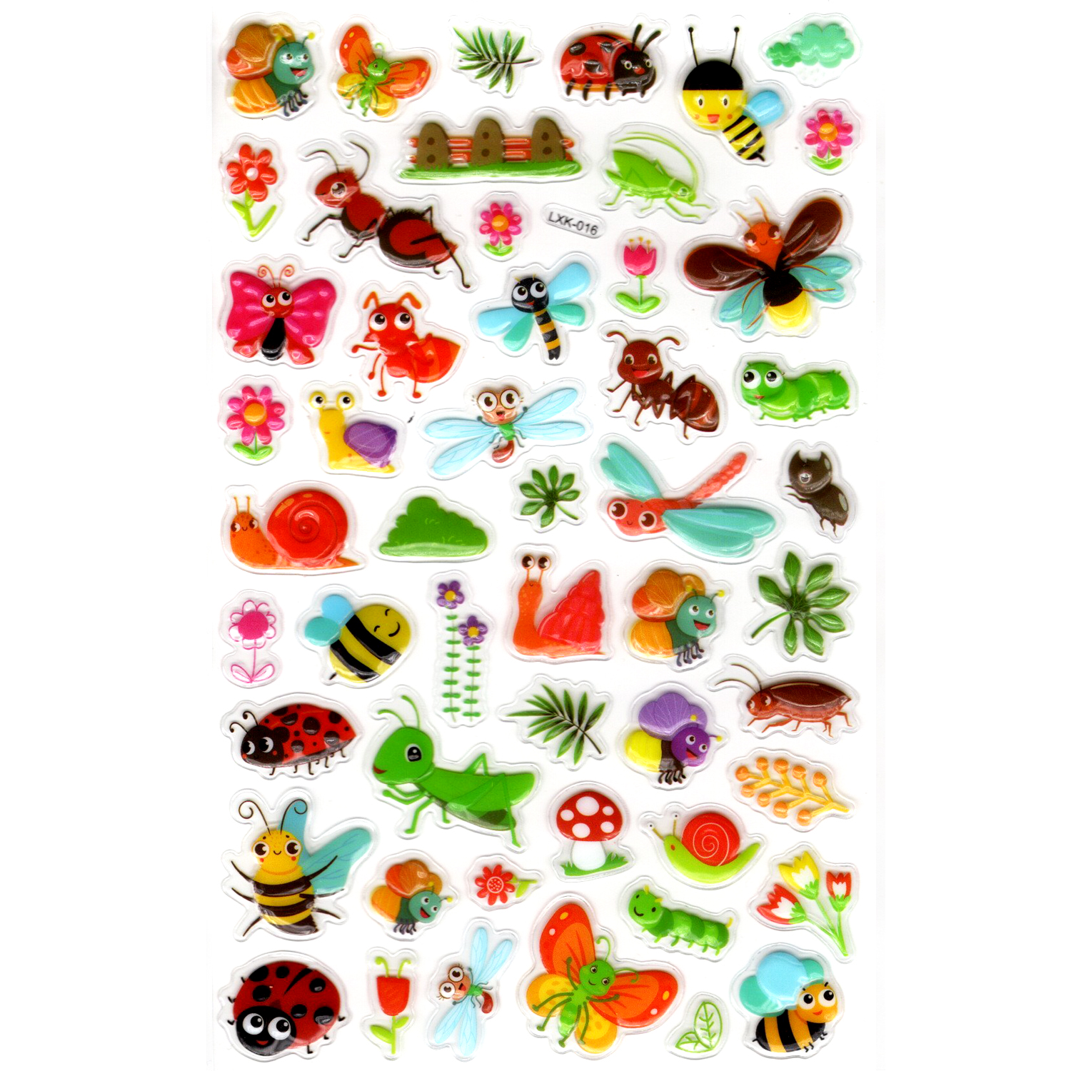 Sticker Kabartmalı Stiker Defter, Planlayıcı Etiket (lxk-016) - 2