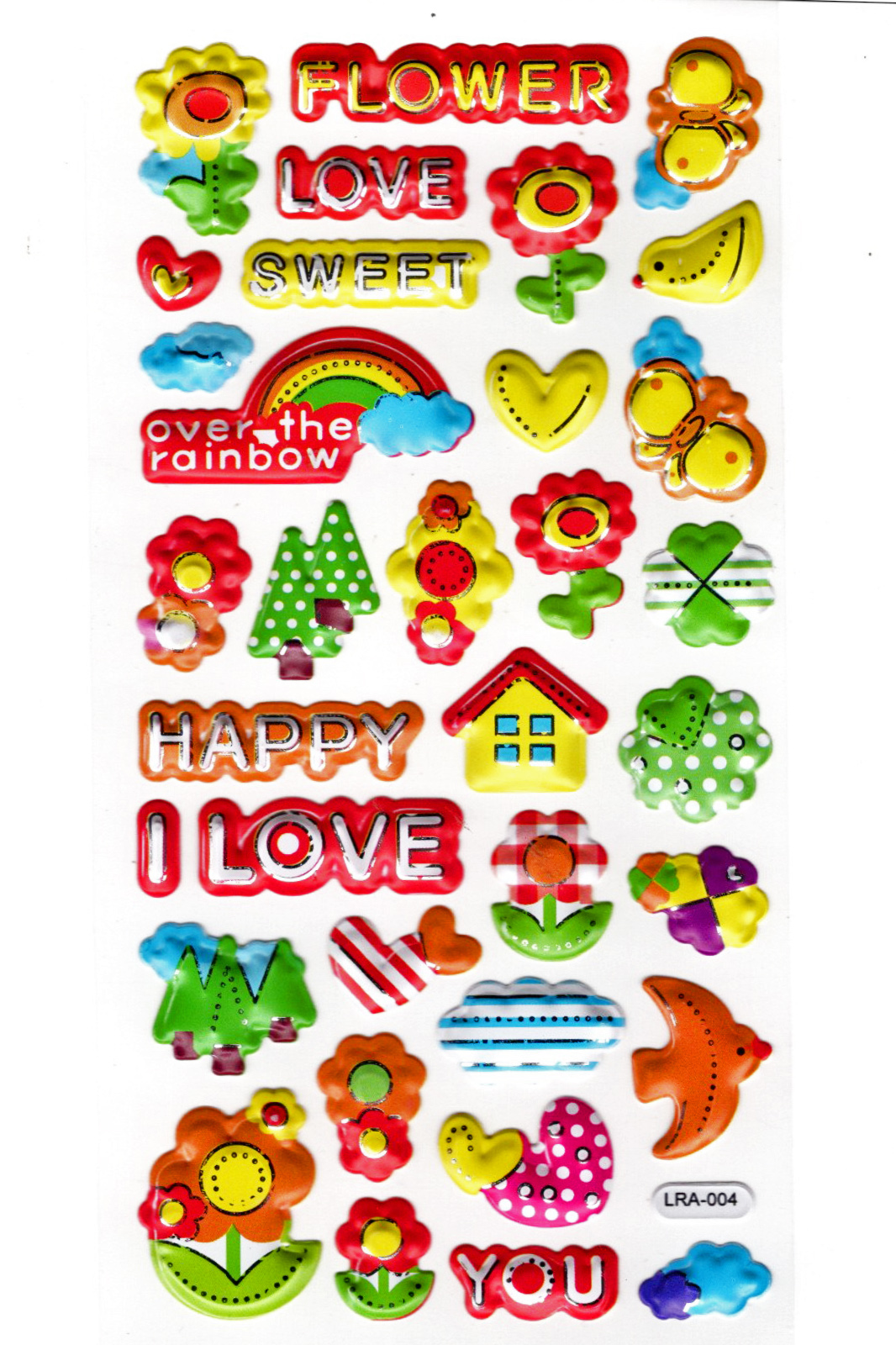 Sticker Kabartmalı Stiker Defter, Planlayıcı Etiket (limlra-004)-