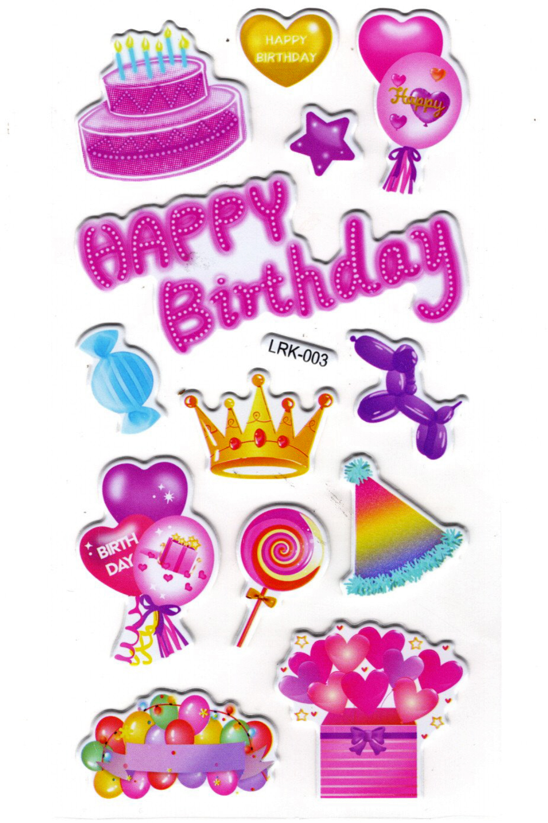 Limmy Sticker Kabartmalı Stiker Defter Planlayıcı Etiket (Lrk003)-17X9 