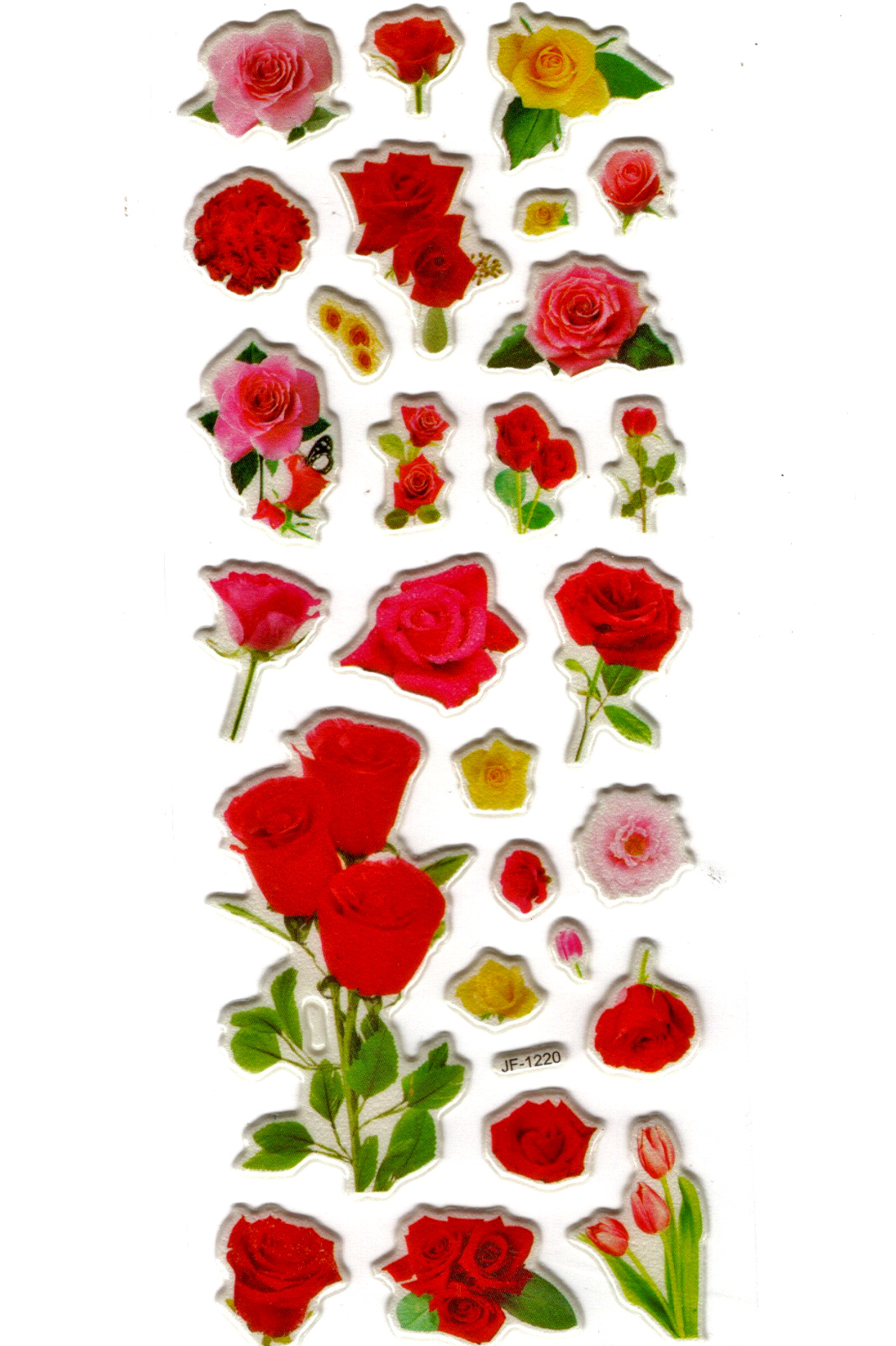 Sticker Kabartmalı Stiker Defter, Planlayıcı Etiket (JF1220) 16x7