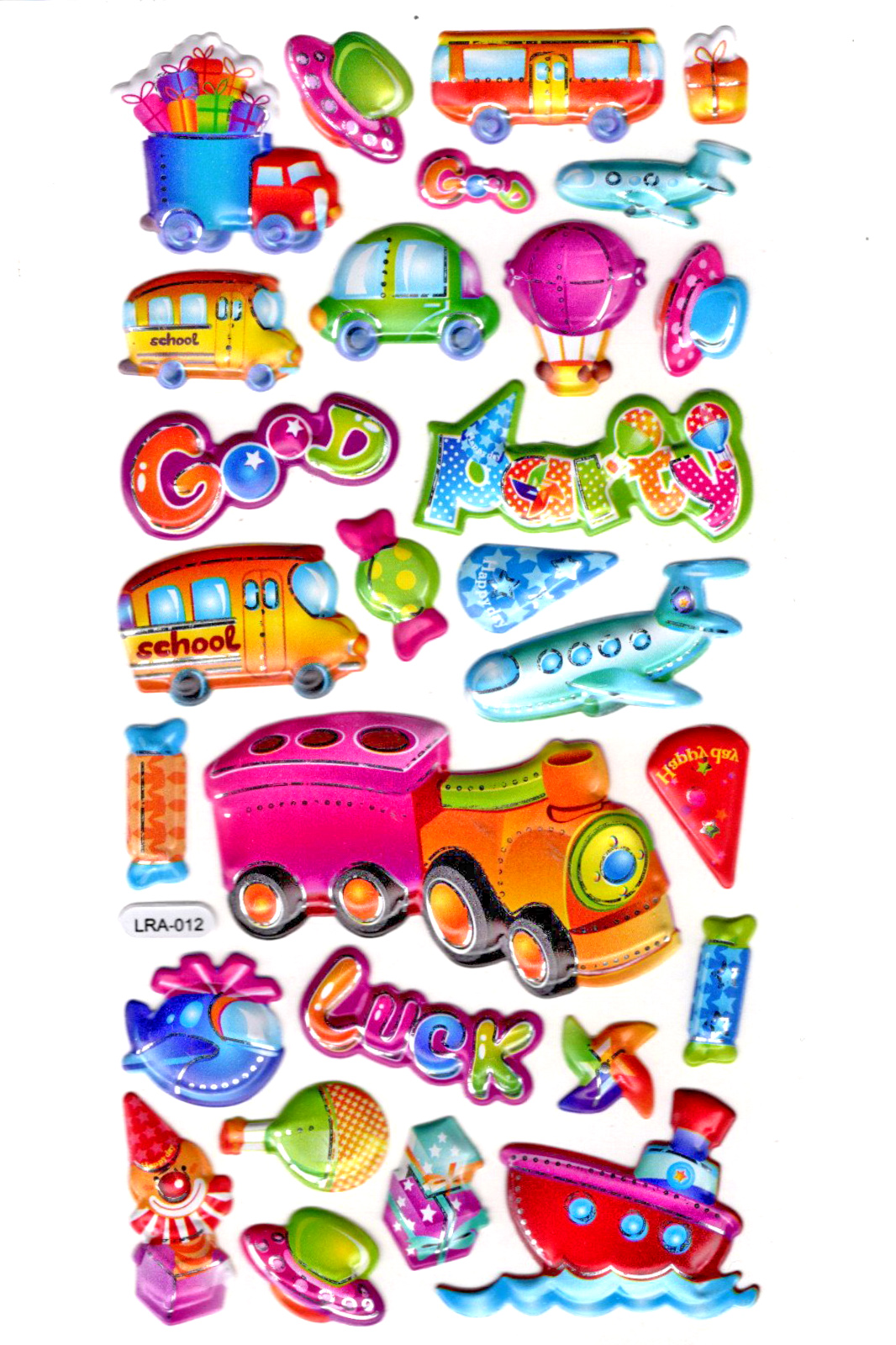 Sticker Kabartmalı Stiker Defter, Planlayıcı Etiket (limlra-012)-