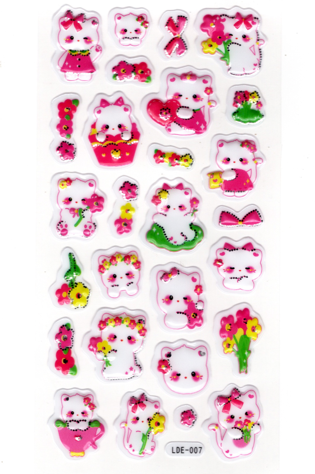 Sticker Kabartmalı Stiker Defter Planlayıcı Etiket (Lde007)-19x9c
