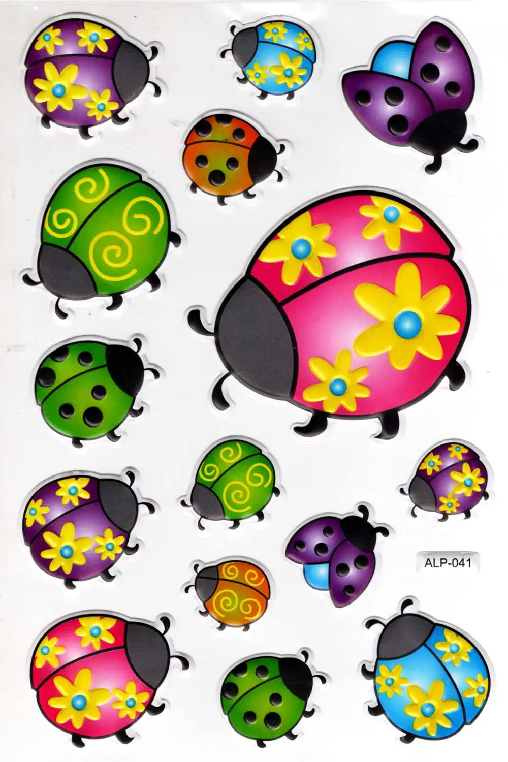 Sticker Kabartmalı A4 Boyutunda Stiker Defter, Planlayıcı Etiket-
