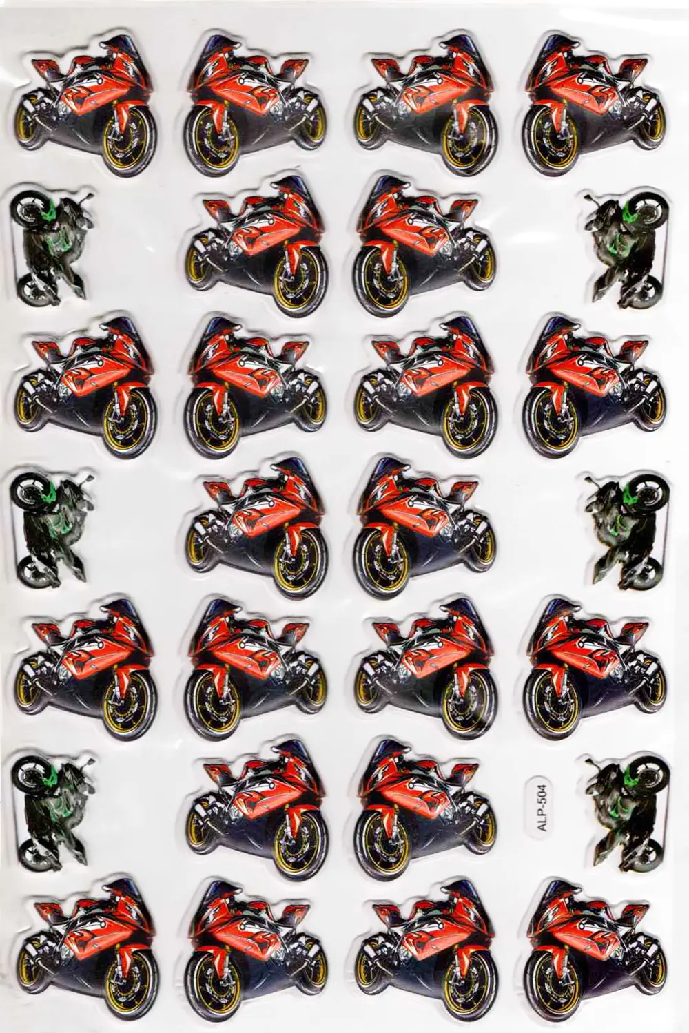 Sticker Kabartmalı A4 Boyutunda Stiker Defter, Planlayıcı Etiket-