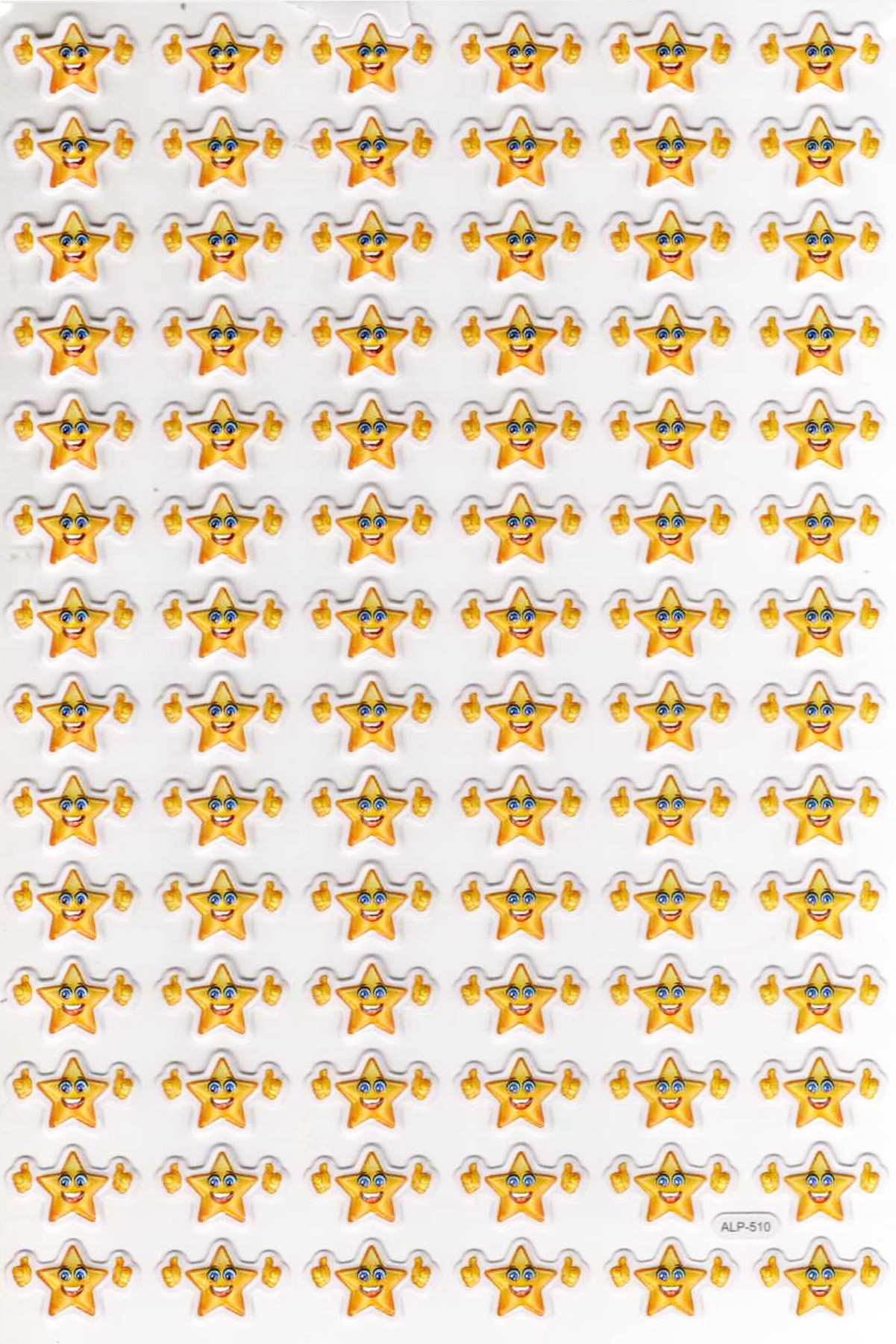 Sticker Kabartmalı A4 Boyutunda Stiker Defter, Planlayıcı Etiket-