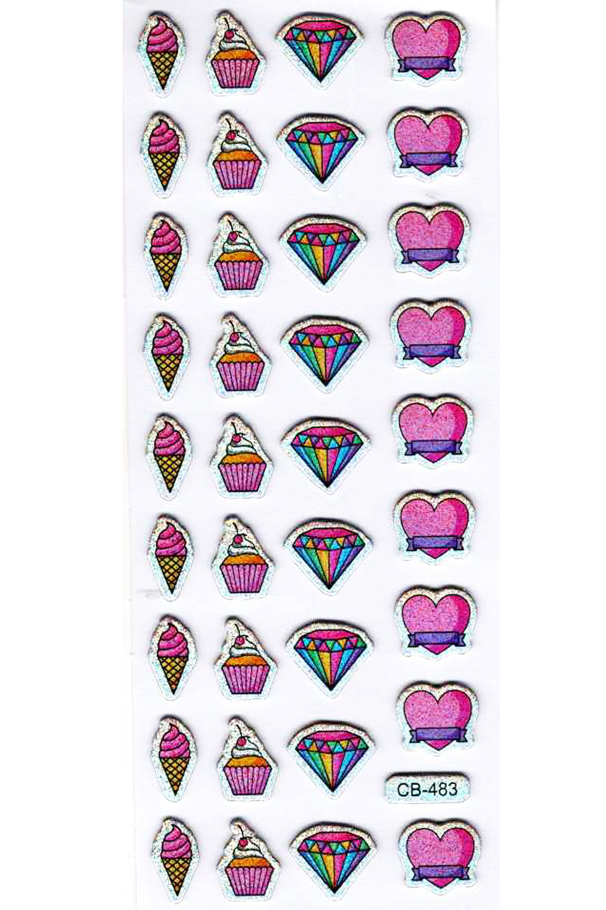 Limmy Sticker Kabartmalı Sticker Defter Planlayıcı Etiket (Cb483) 16X7 