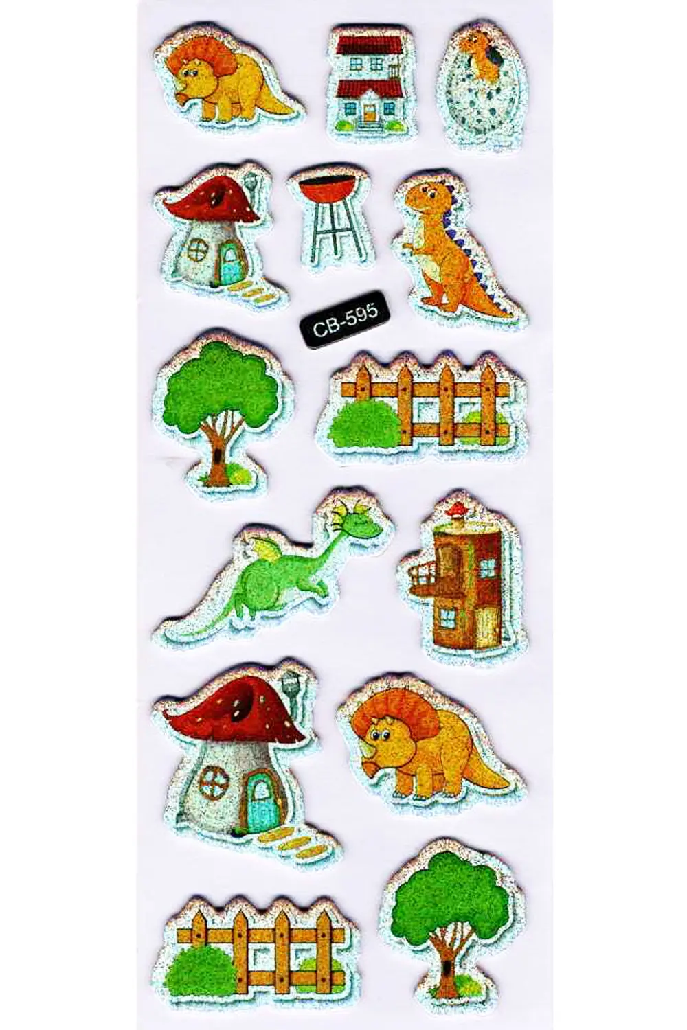 Sticker Kabartmalı Sticker Defter Planlayıcı Etiket (cb595) 16x7 