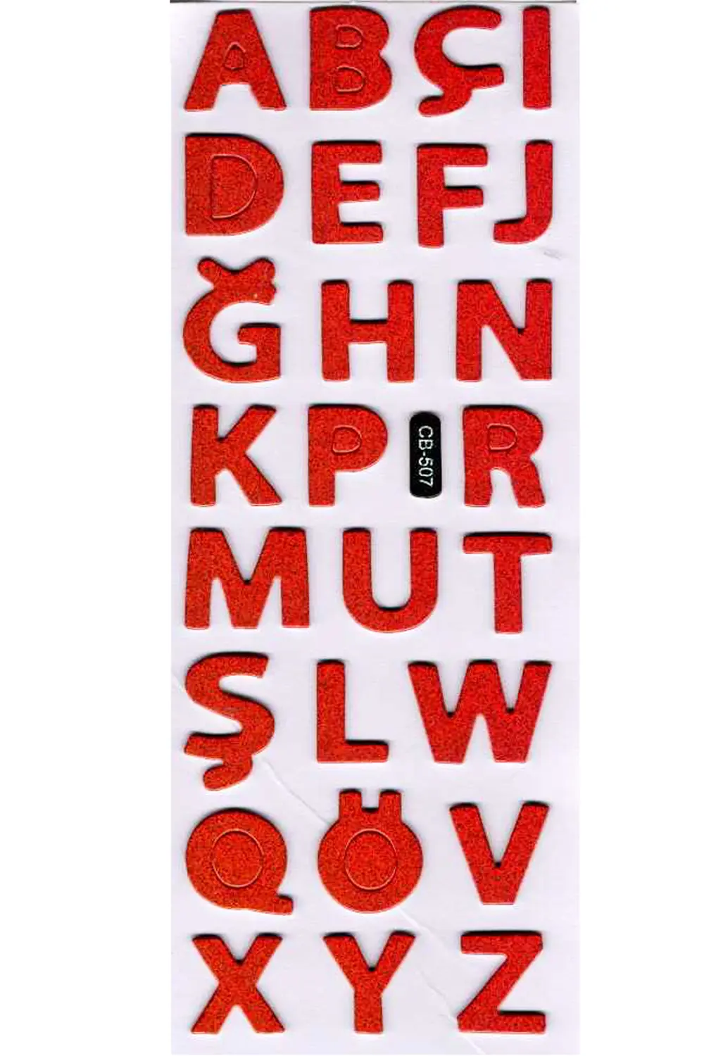 Sticker Kabartmalı Sticker Defter Planlayıcı Etiket (cb507) 16x7 