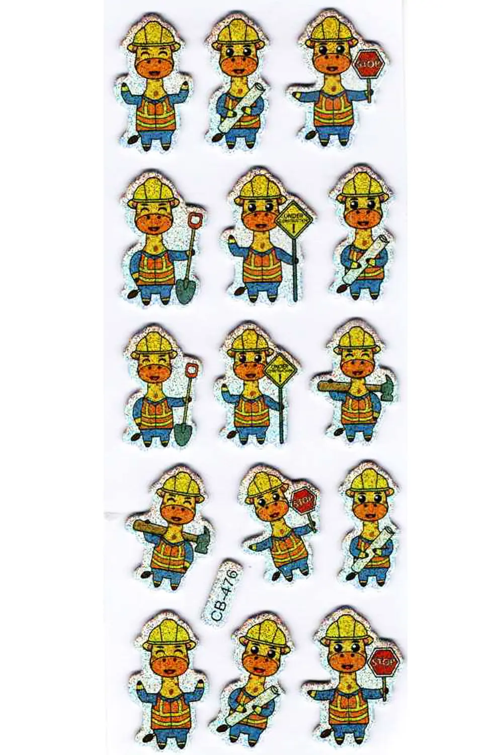 Sticker Kabartmalı Sticker Defter Planlayıcı Etiket (cb476) 16x7 