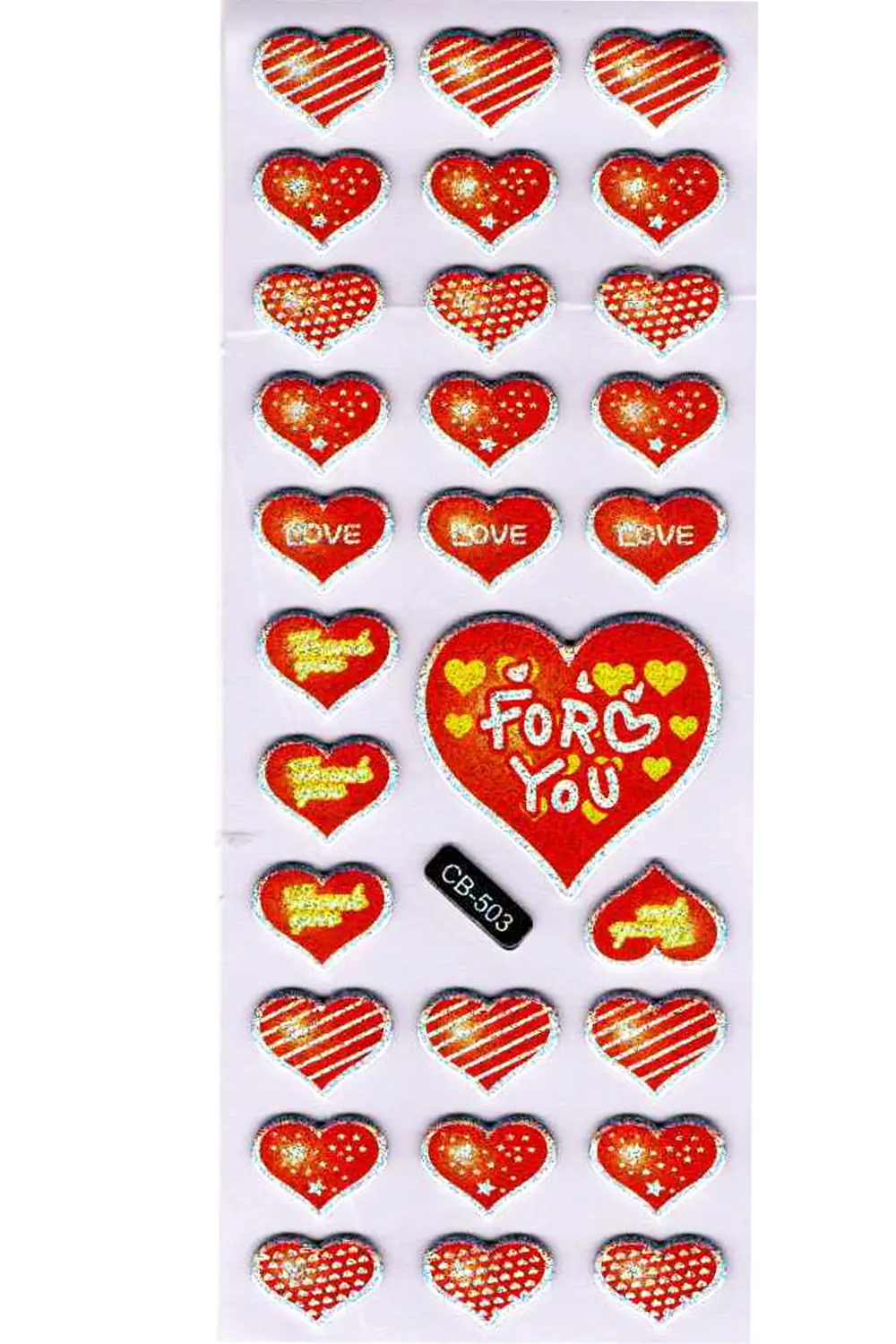 Sticker Kabartmalı Sticker Defter Planlayıcı Etiket (cb503) 16x7 