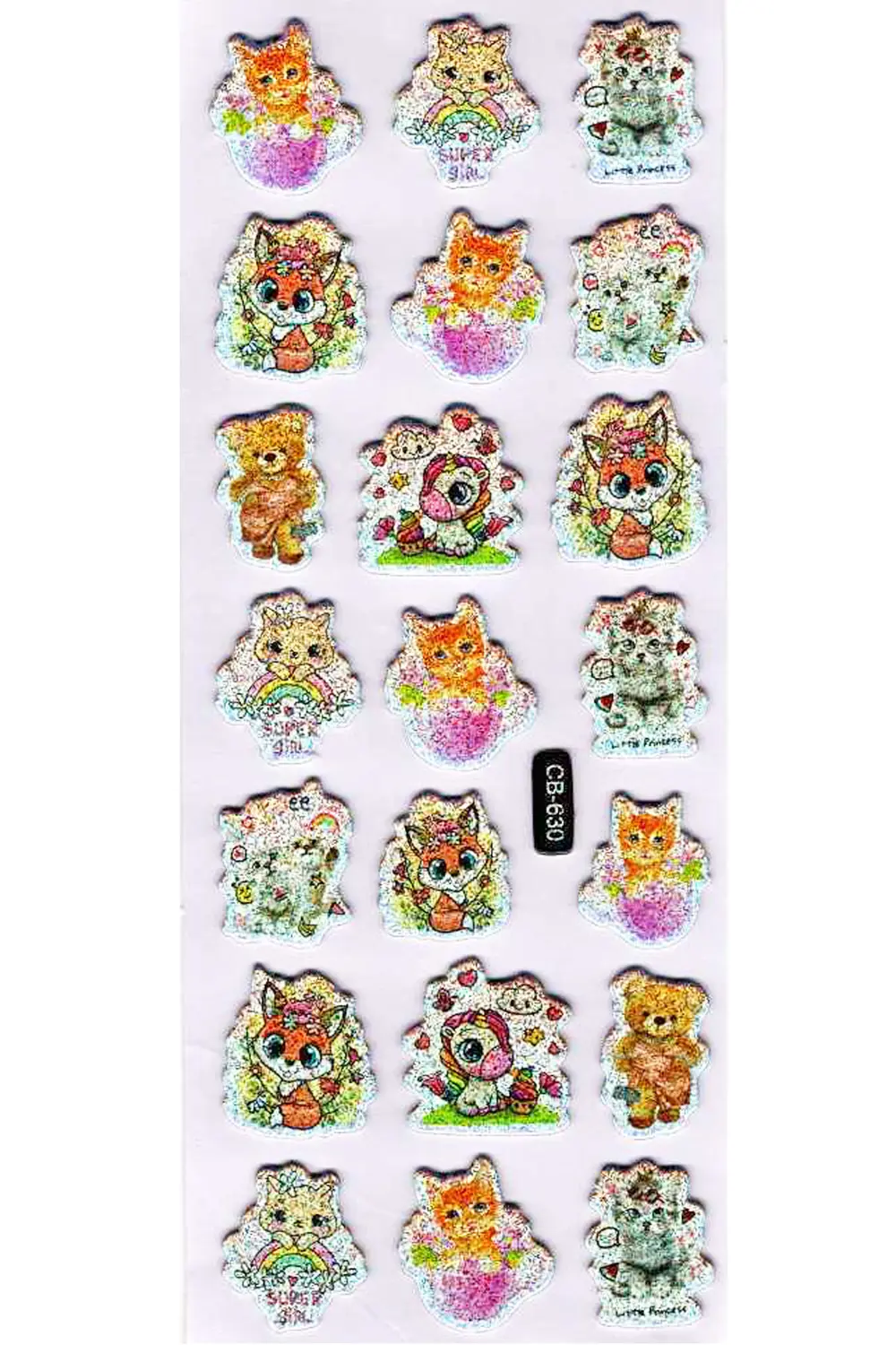 Sticker Kabartmalı Sticker Defter Planlayıcı Etiket (cb630) 16x7 