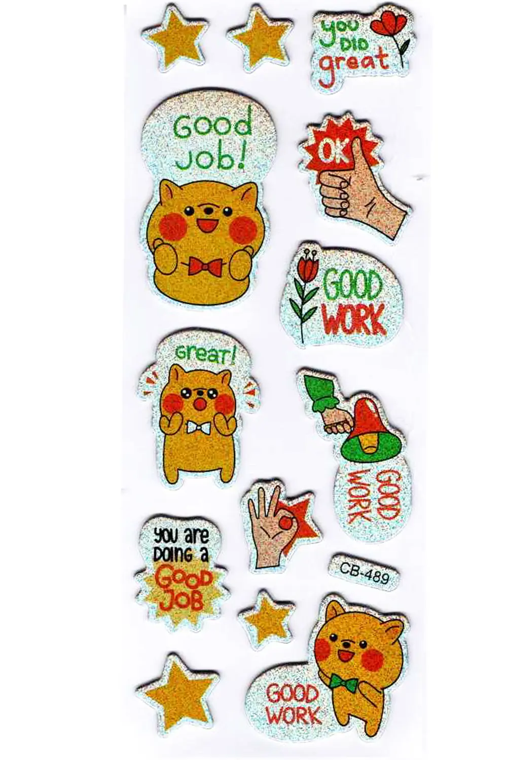 Sticker Kabartmalı Sticker Defter Planlayıcı Etiket (cb489) 16x7 