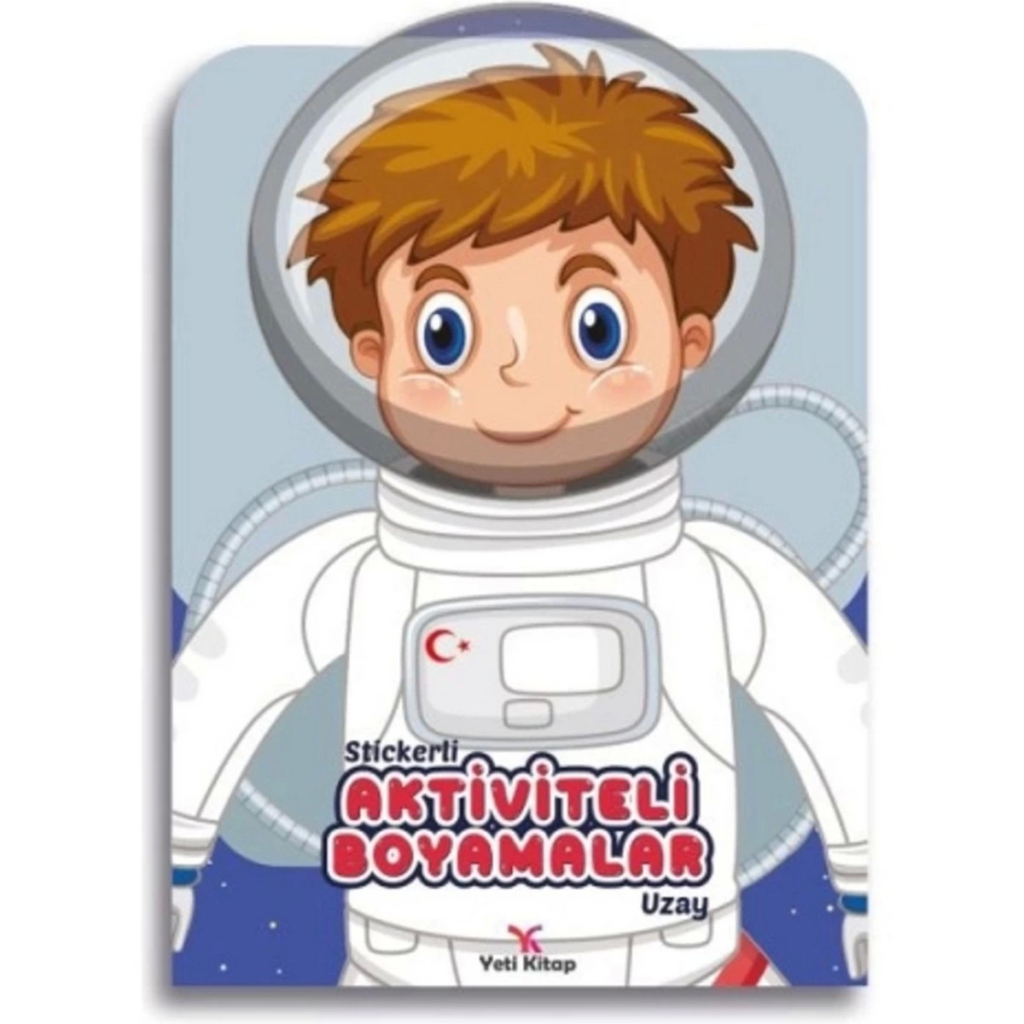 Stickerli Aktivite ve Boyamalar Uzay Stickerli Aktivite ve Boyamalar Uzay