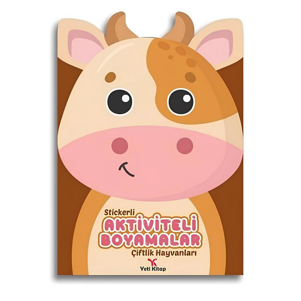 Stickerli Aktivite ve Boyamalar - Çiftlik Hayvanları Stickerli Aktivite ve Boyamalar - Çiftlik Hayvanları