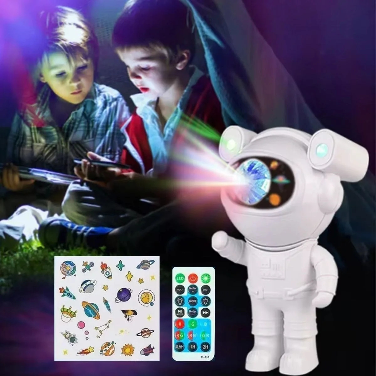 Stickerlı ,kumandalı Astronot Model Gece Lambası Bx40 Fiyatı, Yorumları ve Özellikleri