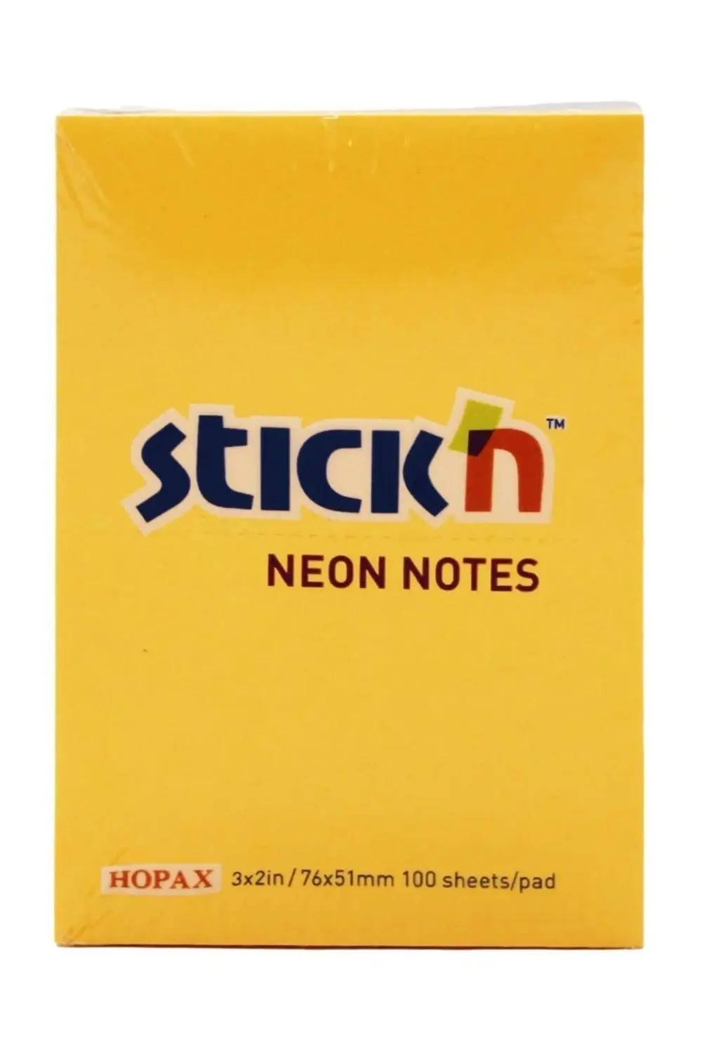 Stıck'n Yapışkanlı Not Kağıdı 76*51 Mm 100 Yaprak Turuncu Ve Mor