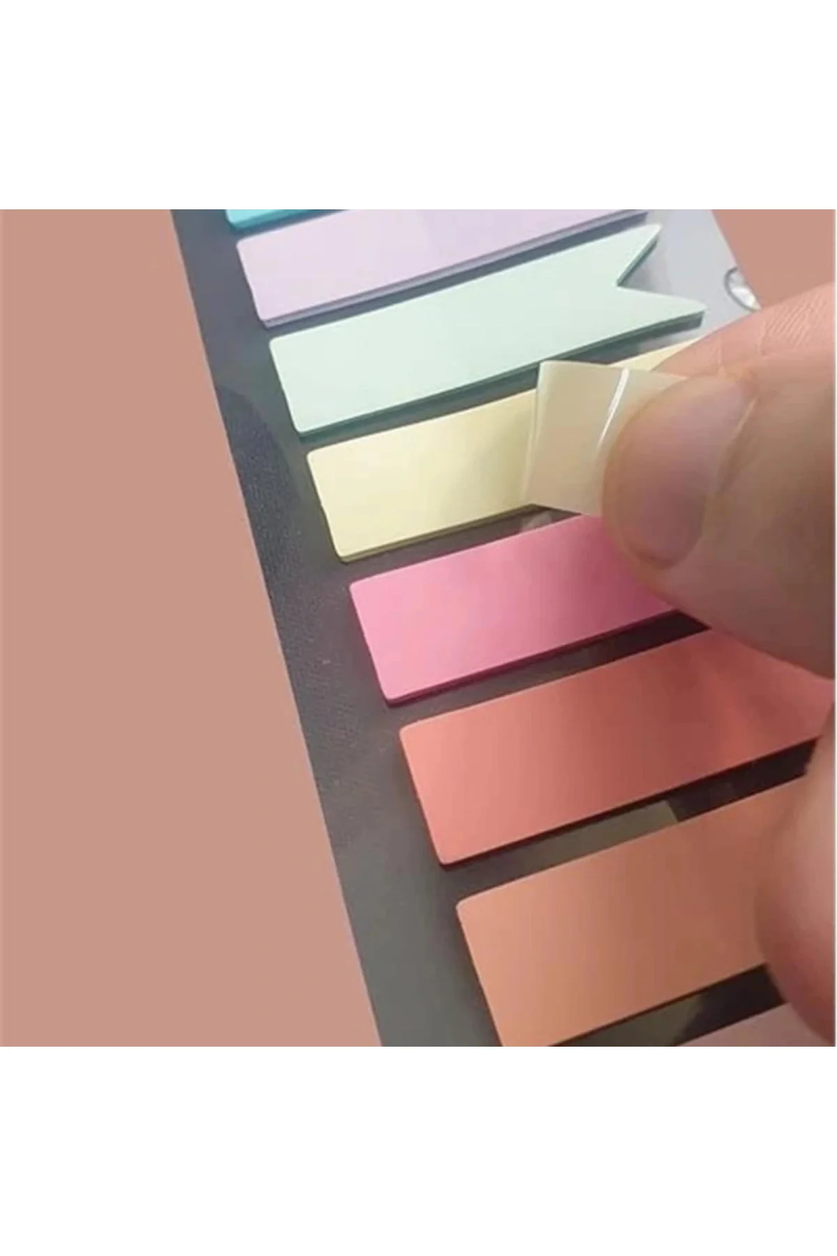 Sticky Notes Şeffaf Renkli Yapışkan Not Kağıtları FLAMA