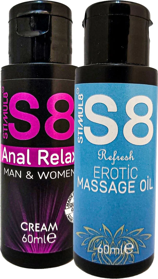 Stimul8 Naturel Erotik Masaj Yağı ve Anaıreıax Krem Seti - Çiftlere Özel 60ml Fiyatı, Yorumları ve Özellikleri