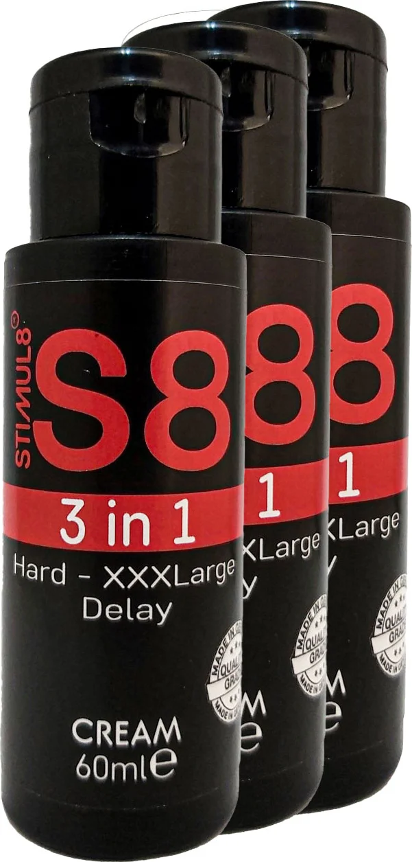 Stımul8 S8 3in1 Erkek Kremi – 60 ml, 3 Adet Set, Erkekler İçin Özel Bakım Fiyatı, Yorumları ve Özellikleri