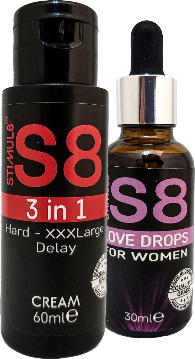 Stımul8 (S8) 3x Etki Erkek Şekillendirme Kremi + Kadın Damla Extradestek 30 ml Fiyatı, Yorumları ve Özellikleri