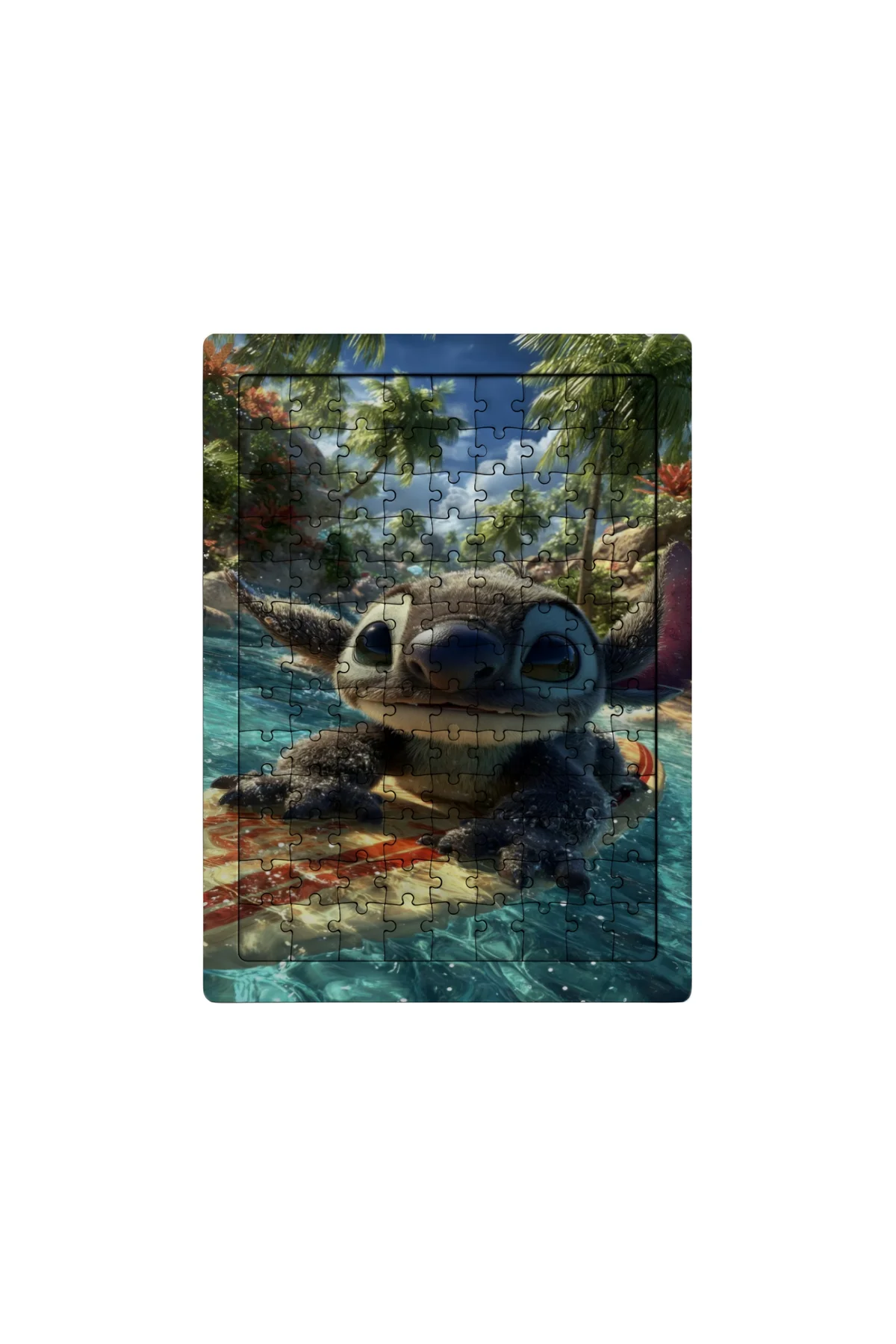 Stitch 99 Parça Ayaklı Puzzle – Dekoratif Çocuk Yapbozu 047