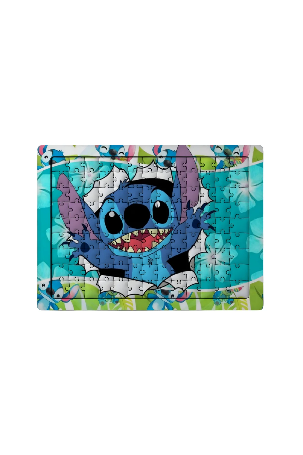 Stitch 99 Parça Ayaklı Puzzle – Dekoratif Çocuk Yapbozu 068
