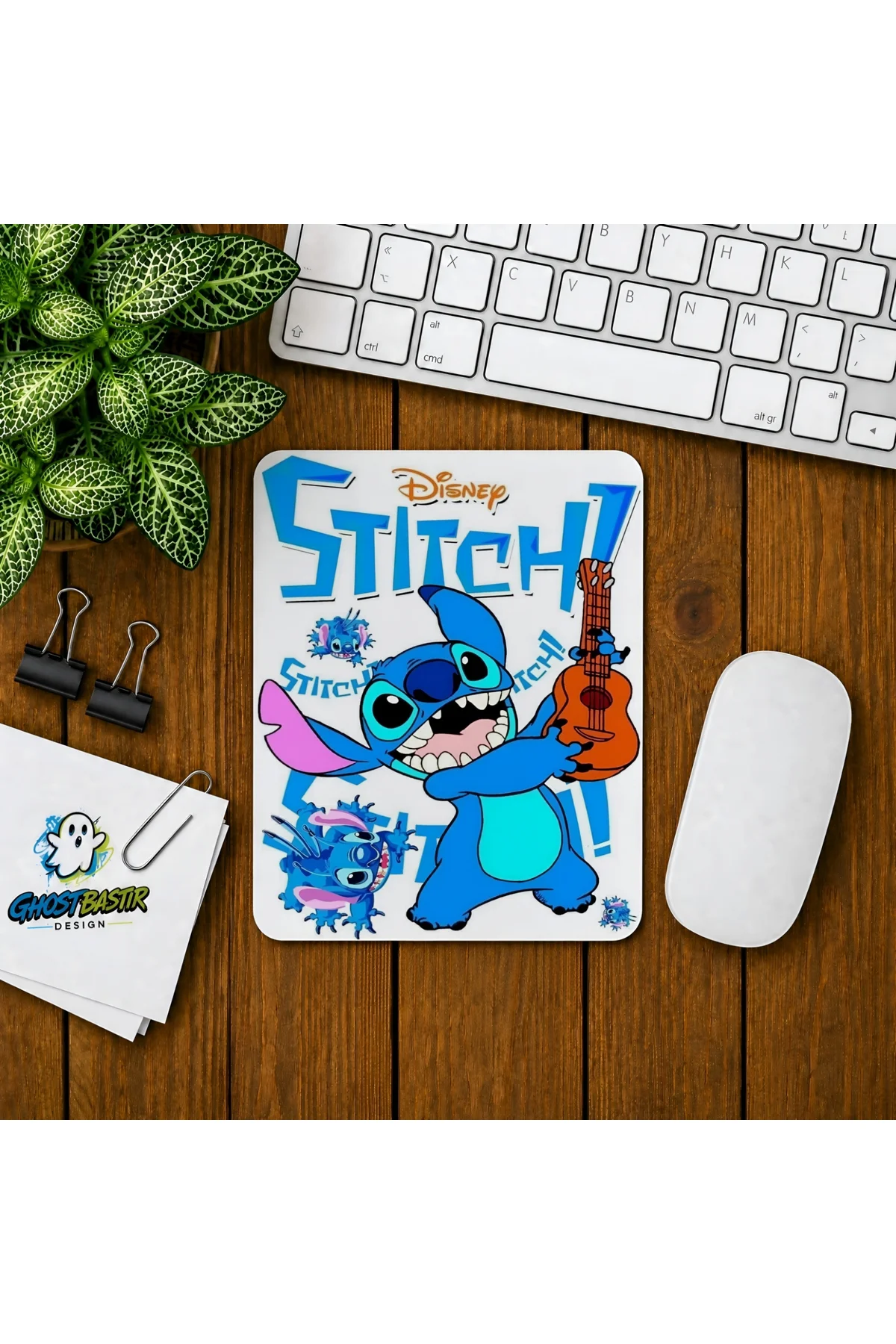 Stitch Baskılı Oyuncu Mousepad 0285