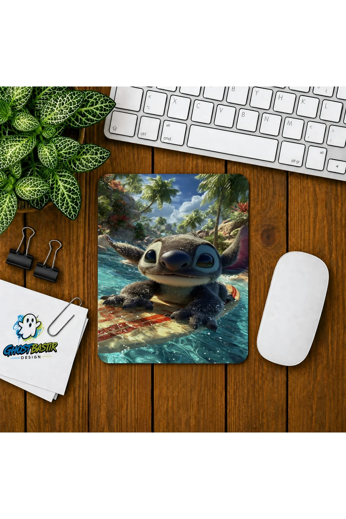 Stitch Baskılı Oyuncu Mousepad 0286
